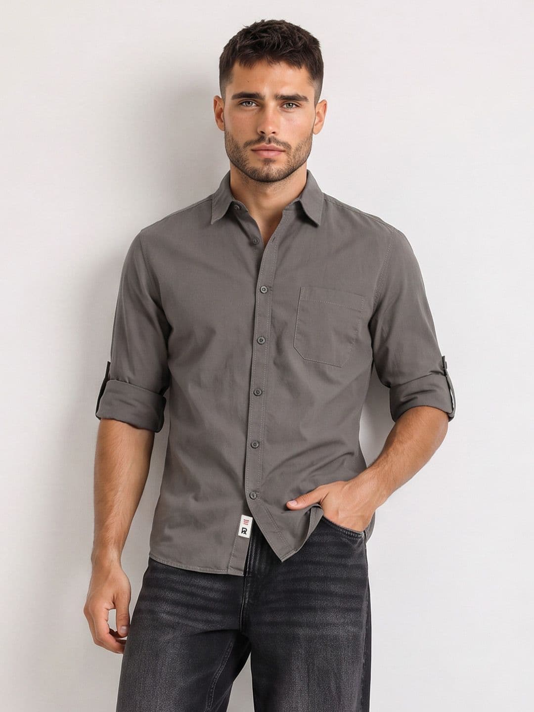 The Roadster Life Co. Pure Cotton Casual Shirt - view 1