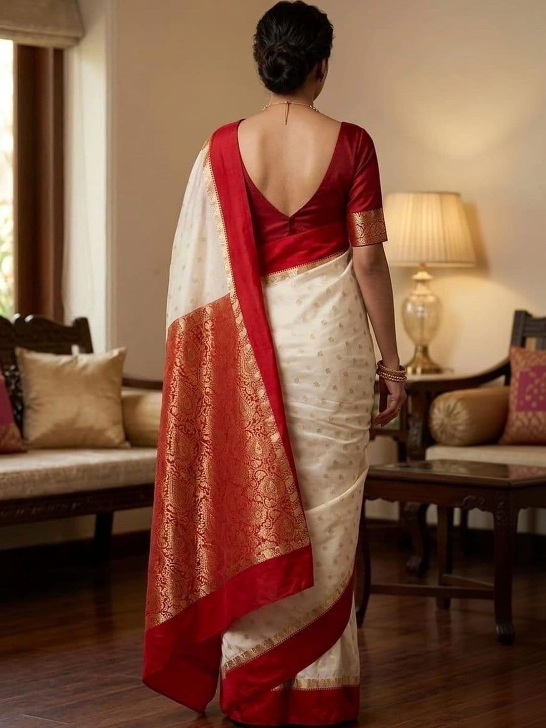 Silk Loomluxe Zari Art Silk Saree thumbnail 5