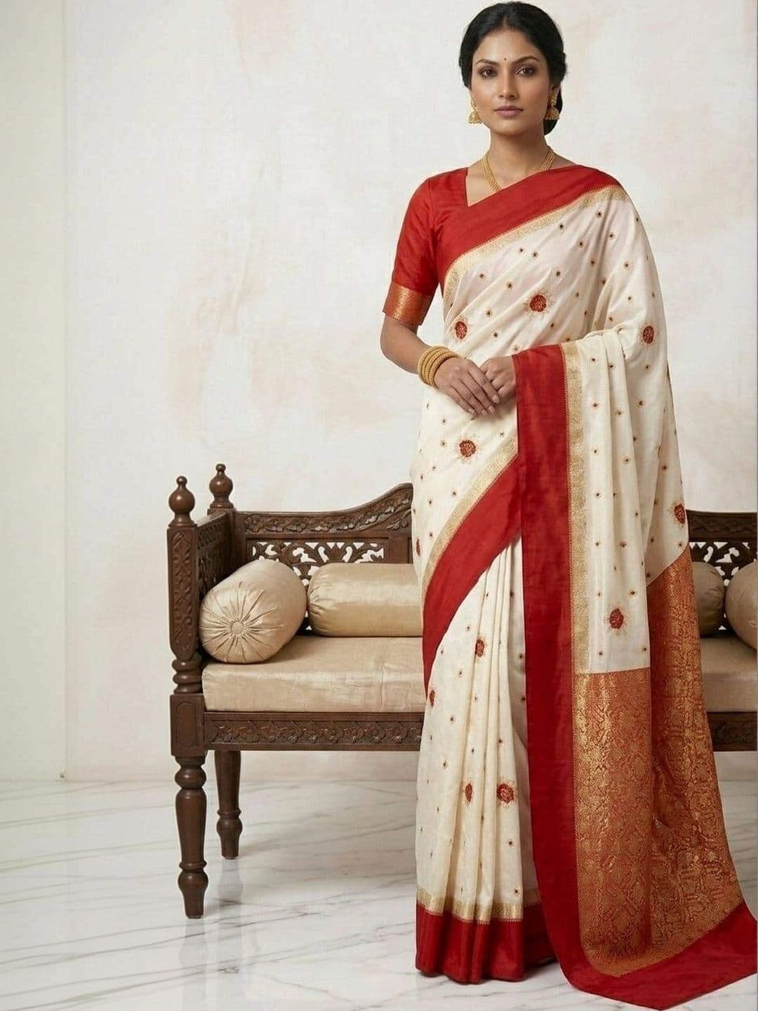 Urban Silk Saree Embroidered Art Silk Sarees thumbnail 2