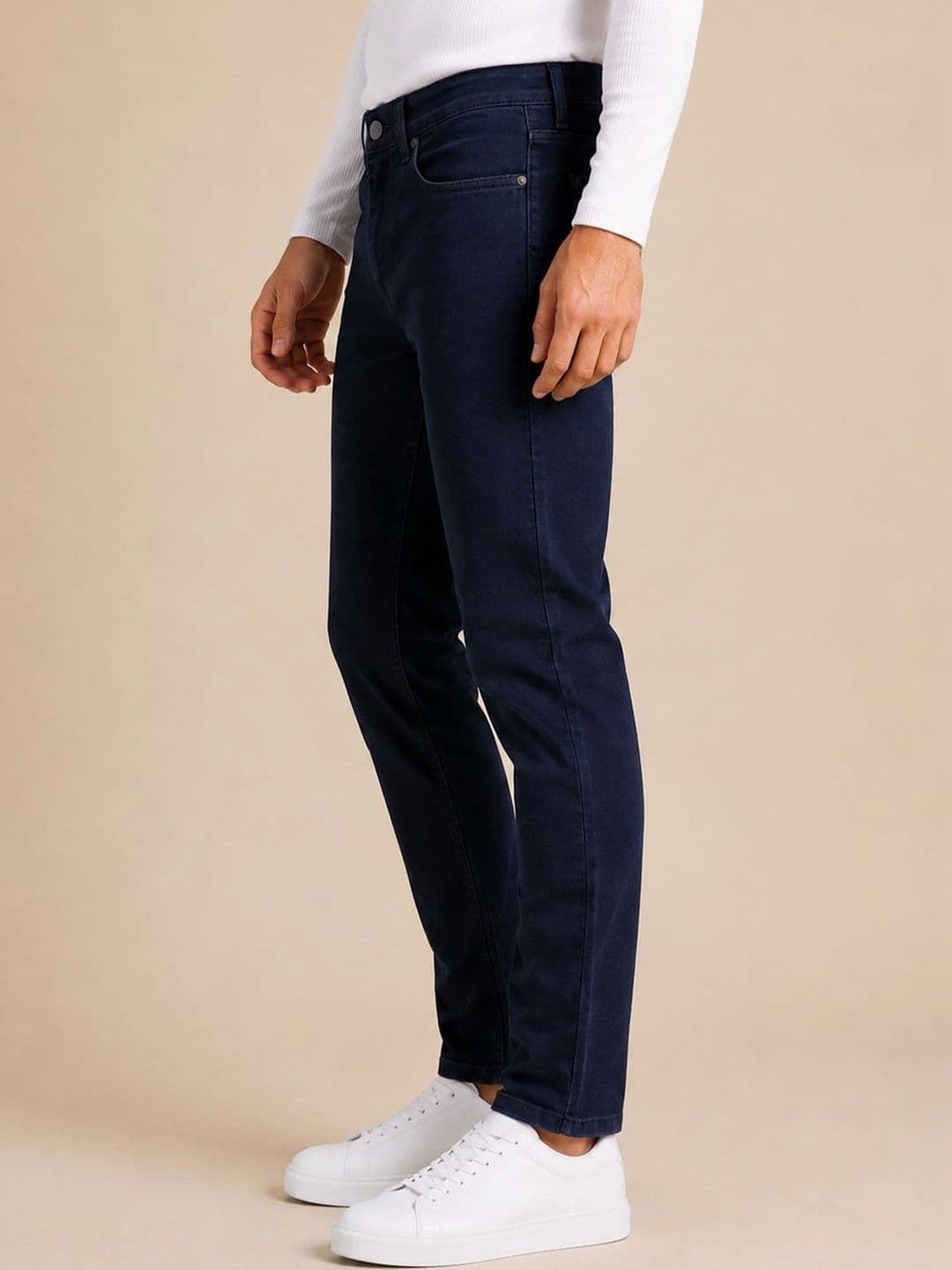 Chennis Men Slim Fit Mid-Rise Stretchable Jeans thumbnail 7