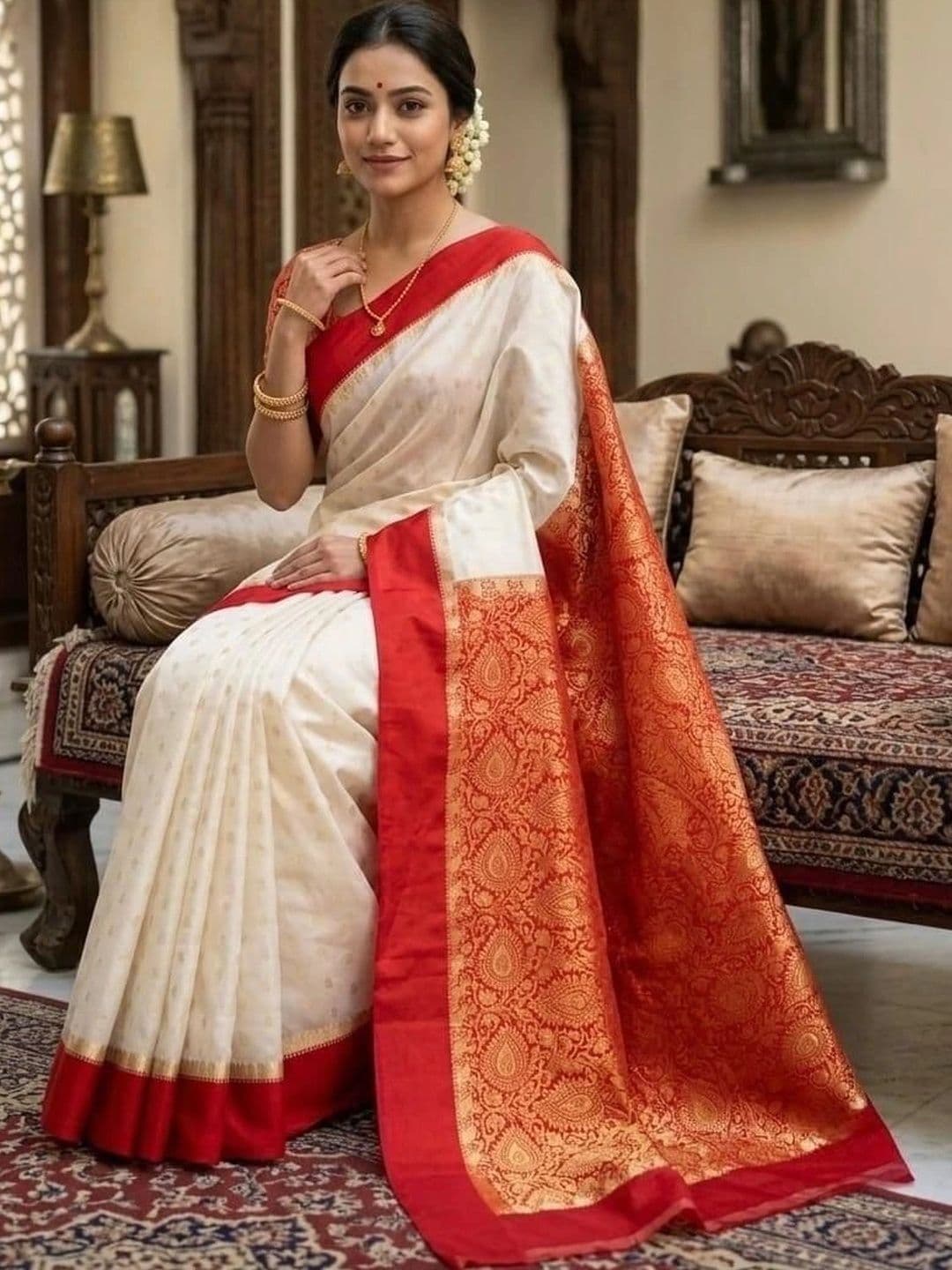 Urban Silk Saree Zari Art Silk Sarees thumbnail 4