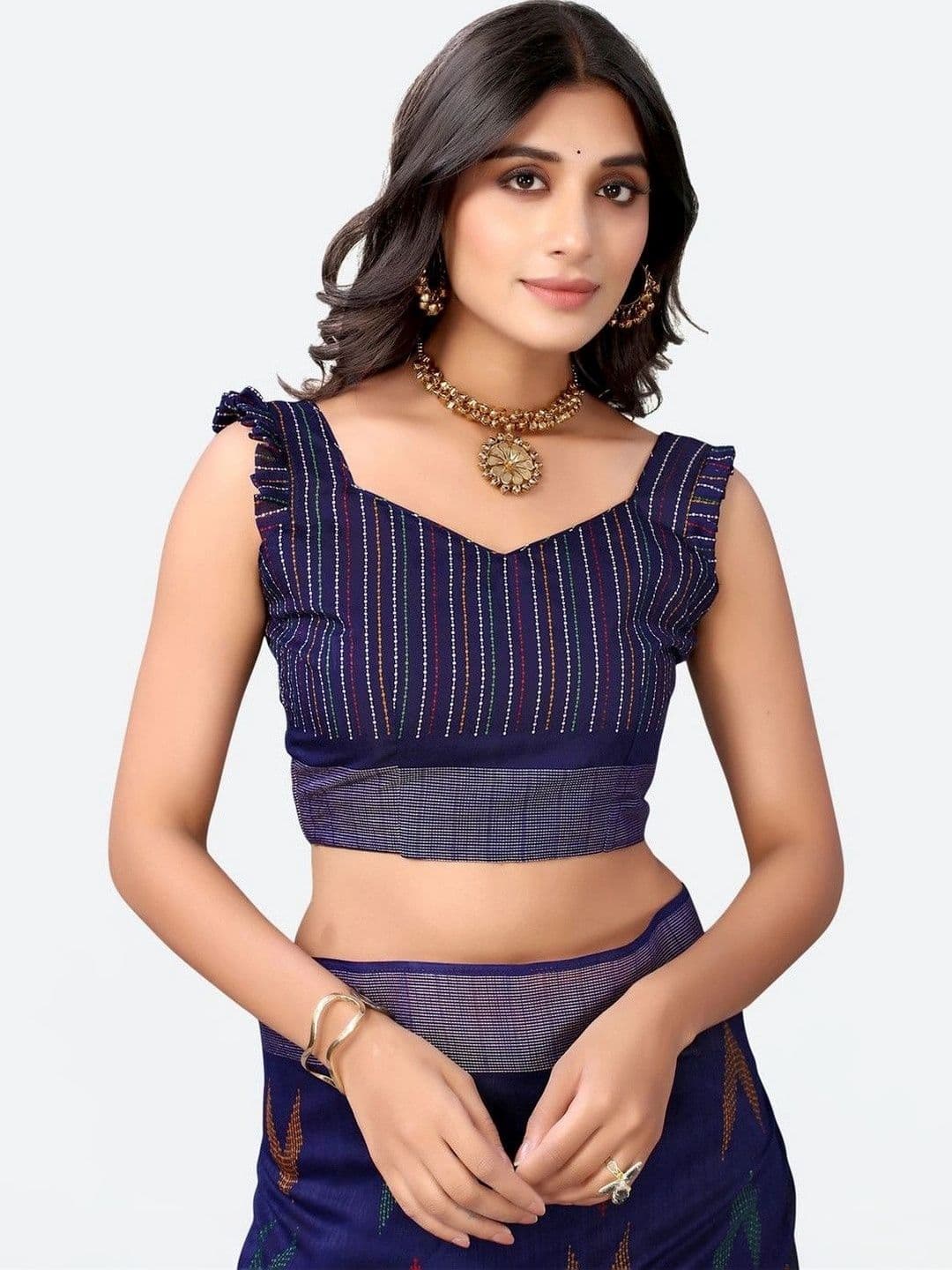 SANISA Ethnic Motifs Saree thumbnail 6