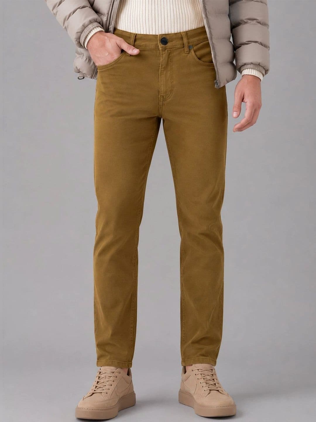 Chennis Men Slim Fit Mid-Rise Stretchable Jeans - view 1