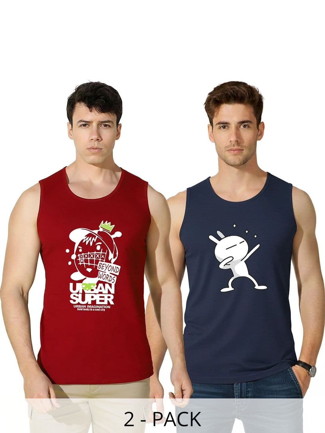 CRYPTIC Men 2 Printed T-shirt - view 1