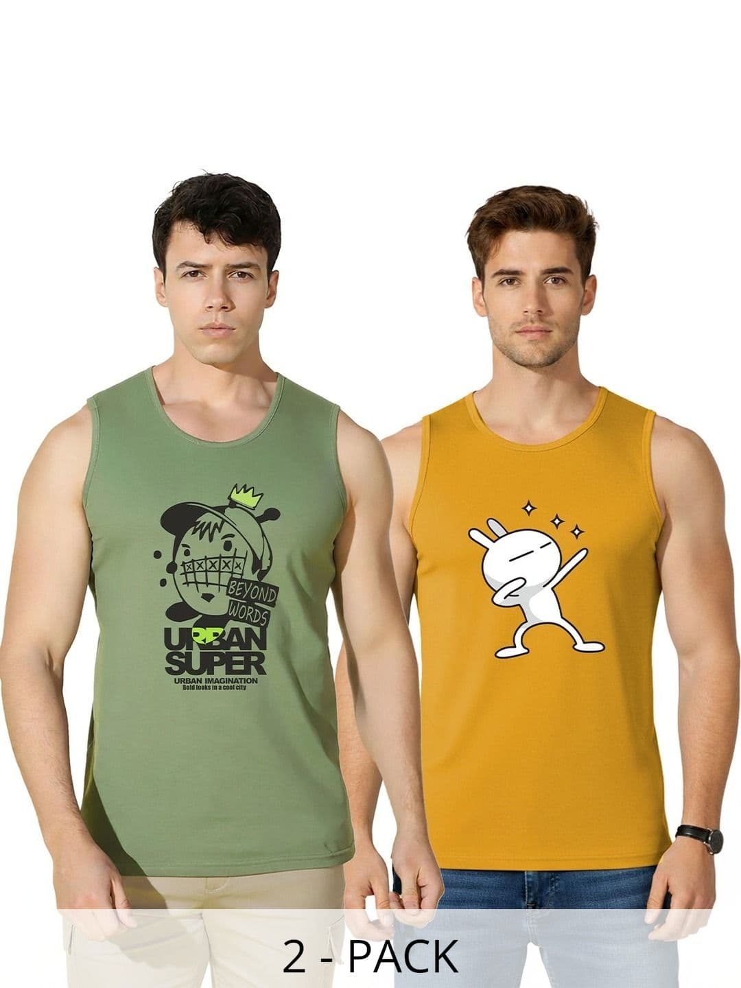 CRYPTIC Men 2 Printed T-shirt - view 1