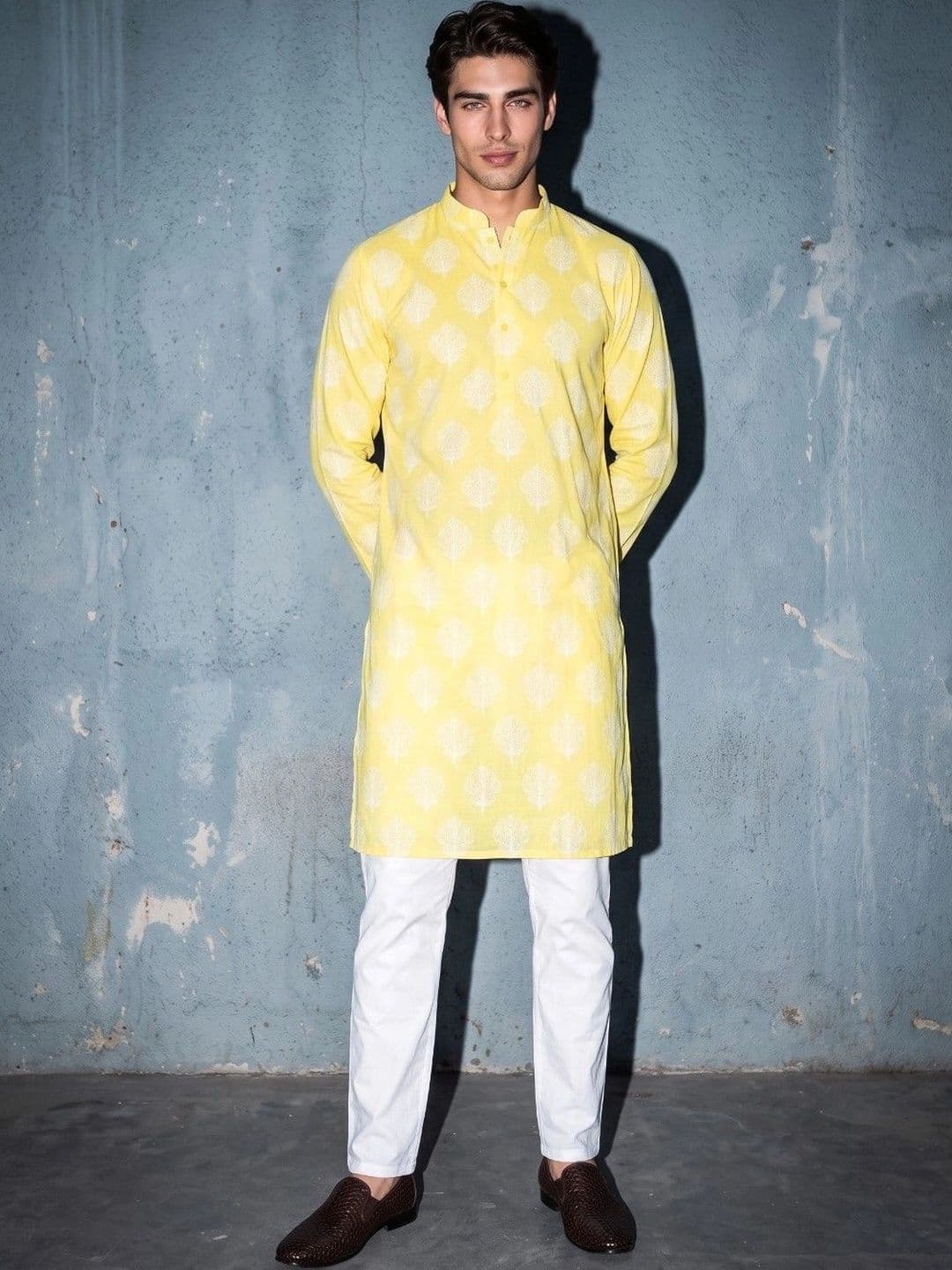 DRIP CHOWK Men Ethnic Motifs Printed Kurta - view 1