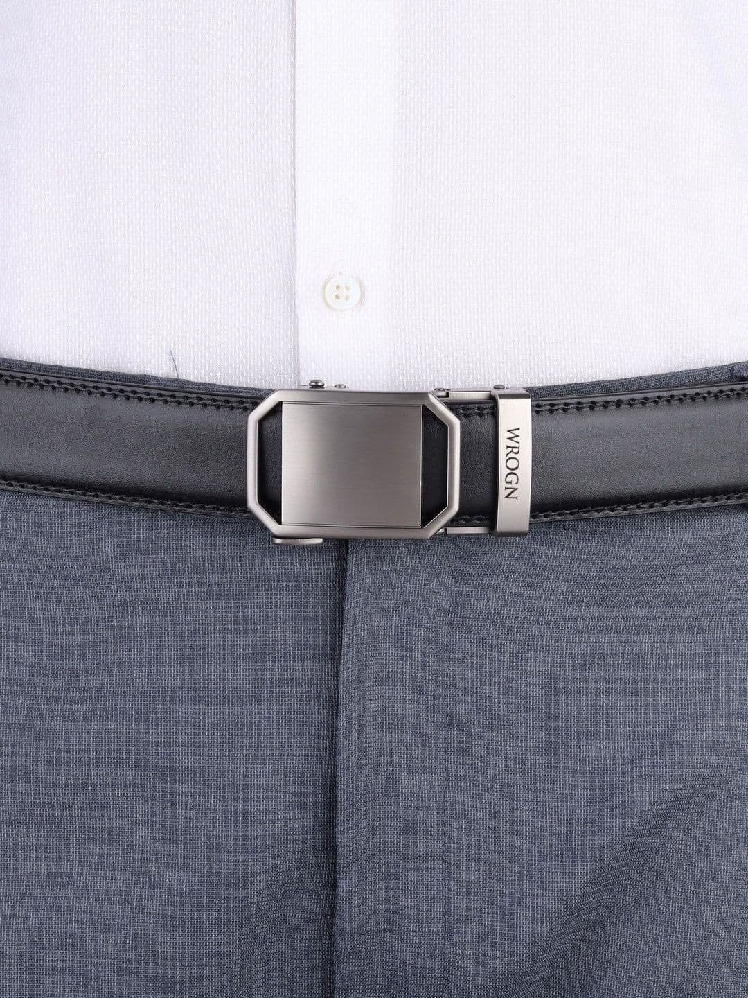 WROGN Men PU Formal Belt thumbnail 5