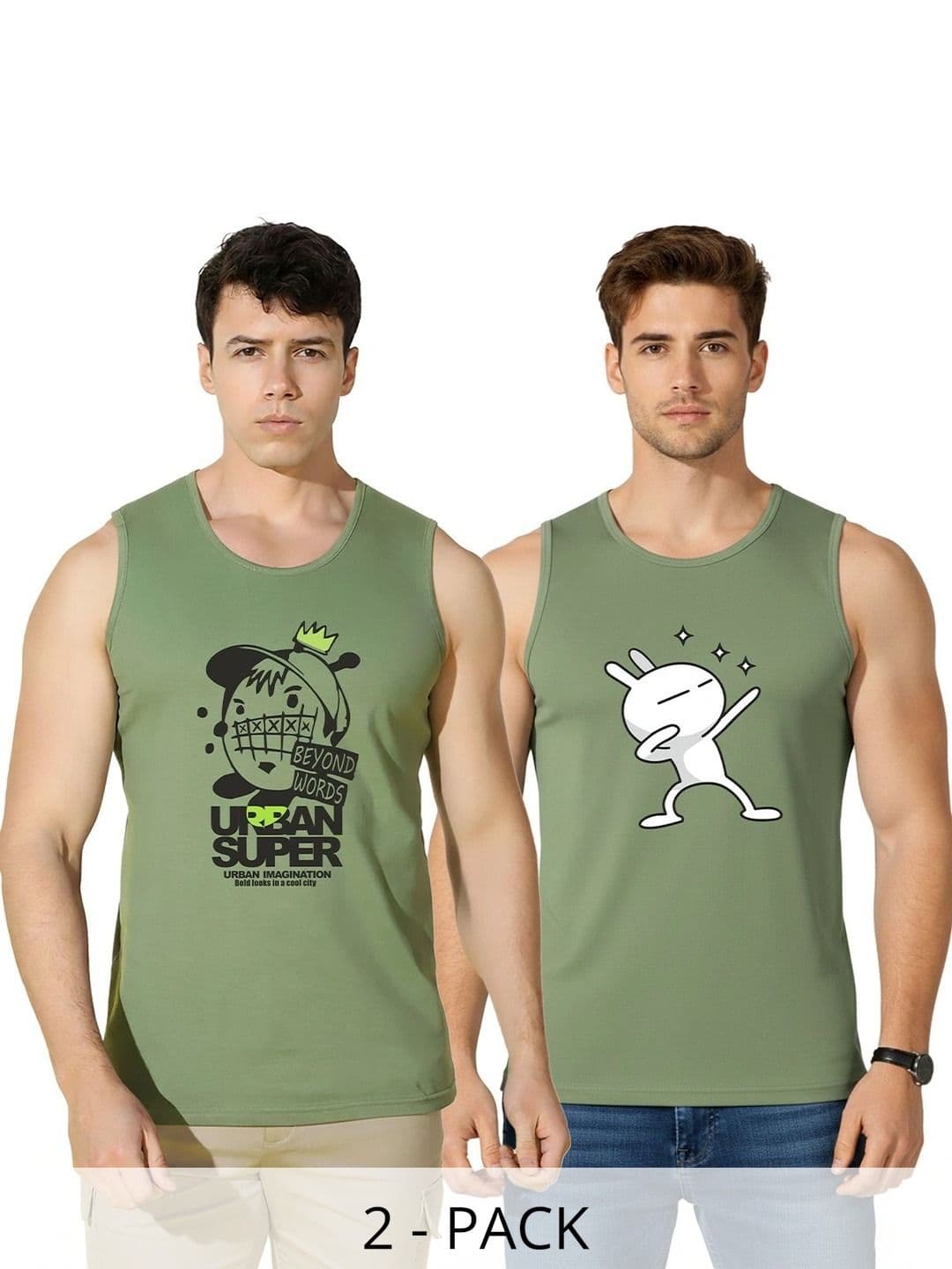 CRYPTIC Men 2 Printed T-shirt - view 1