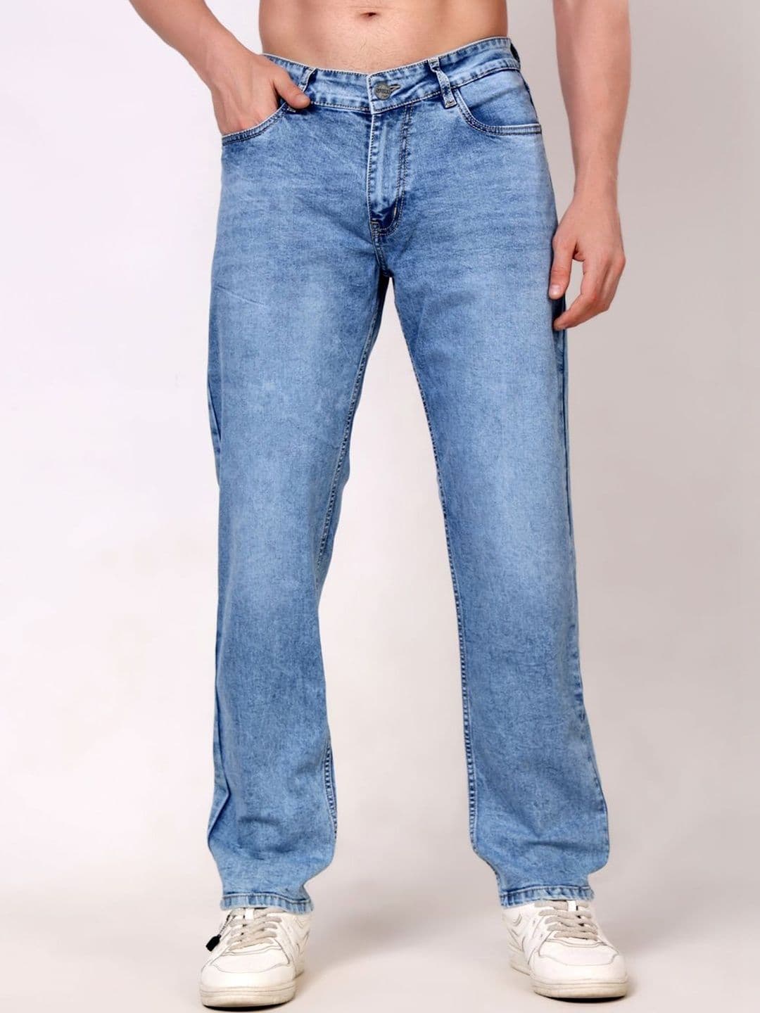 Stylox Men Slim Fit Mid-Rise Jeans thumbnail 7