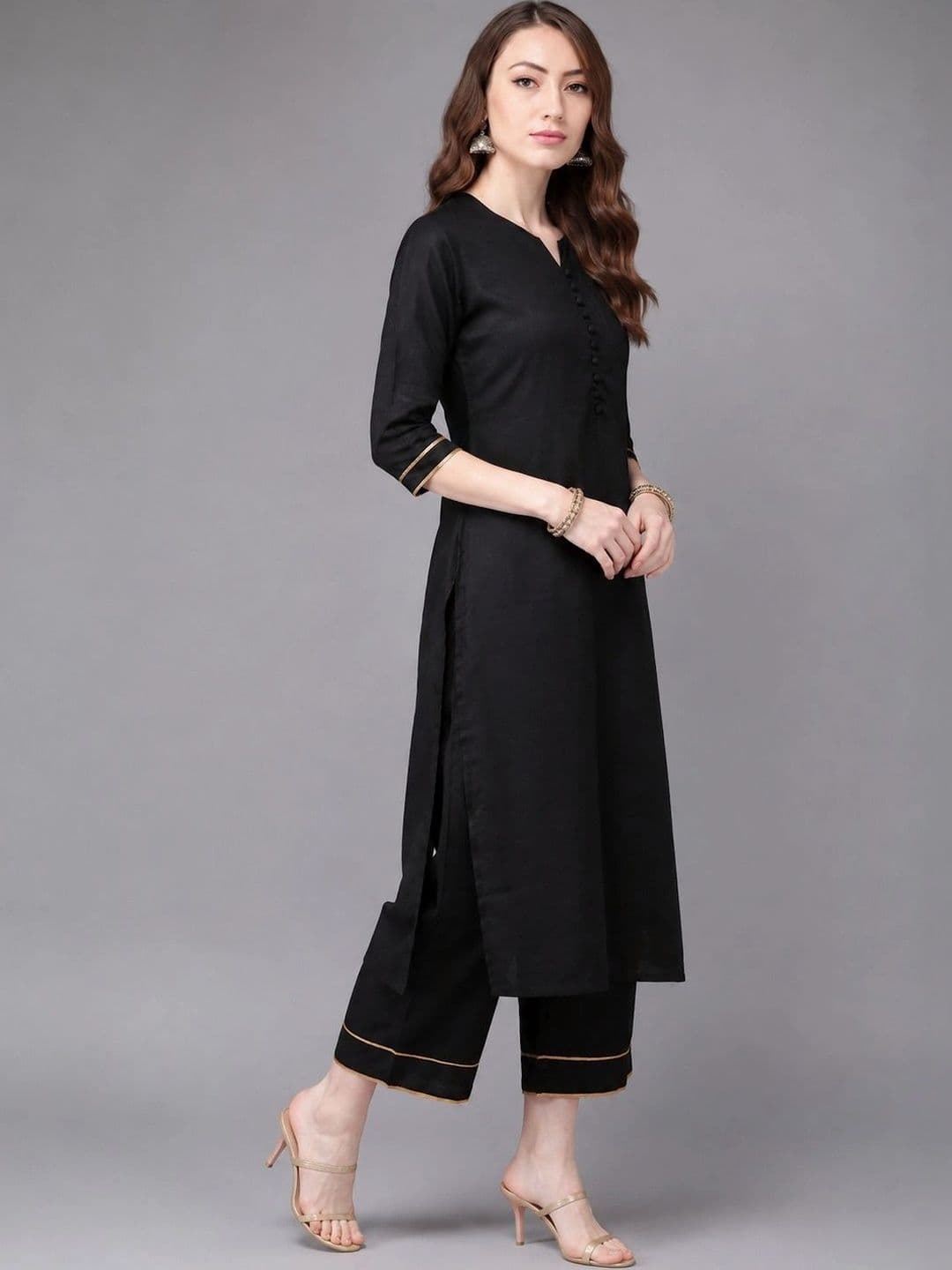 Chhipa Prints Women Regular Kurta with Palazzos & With Dupatta thumbnail 5