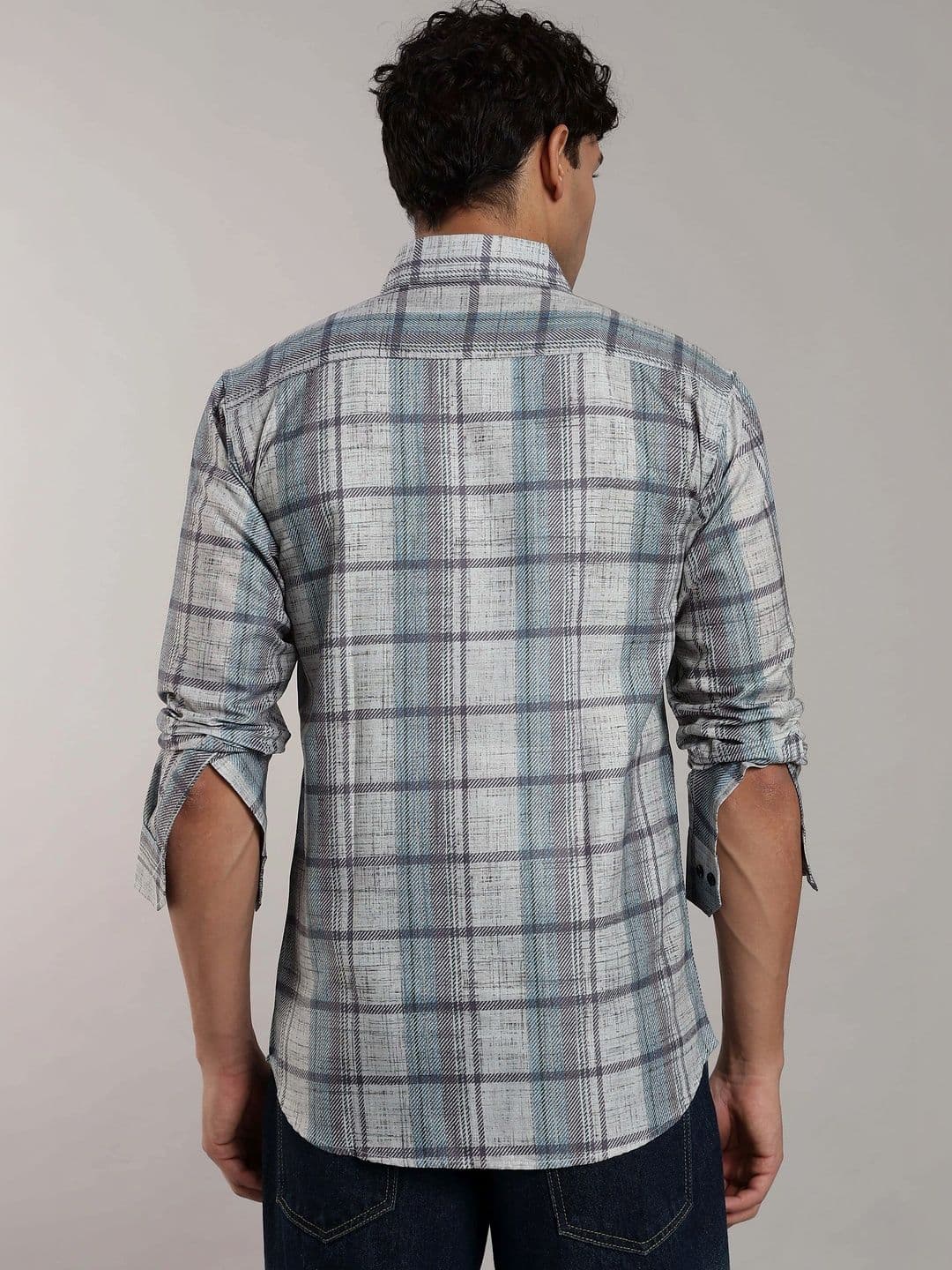 Mast & Harbour Men Comfort Checked Casual Shirt thumbnail 2