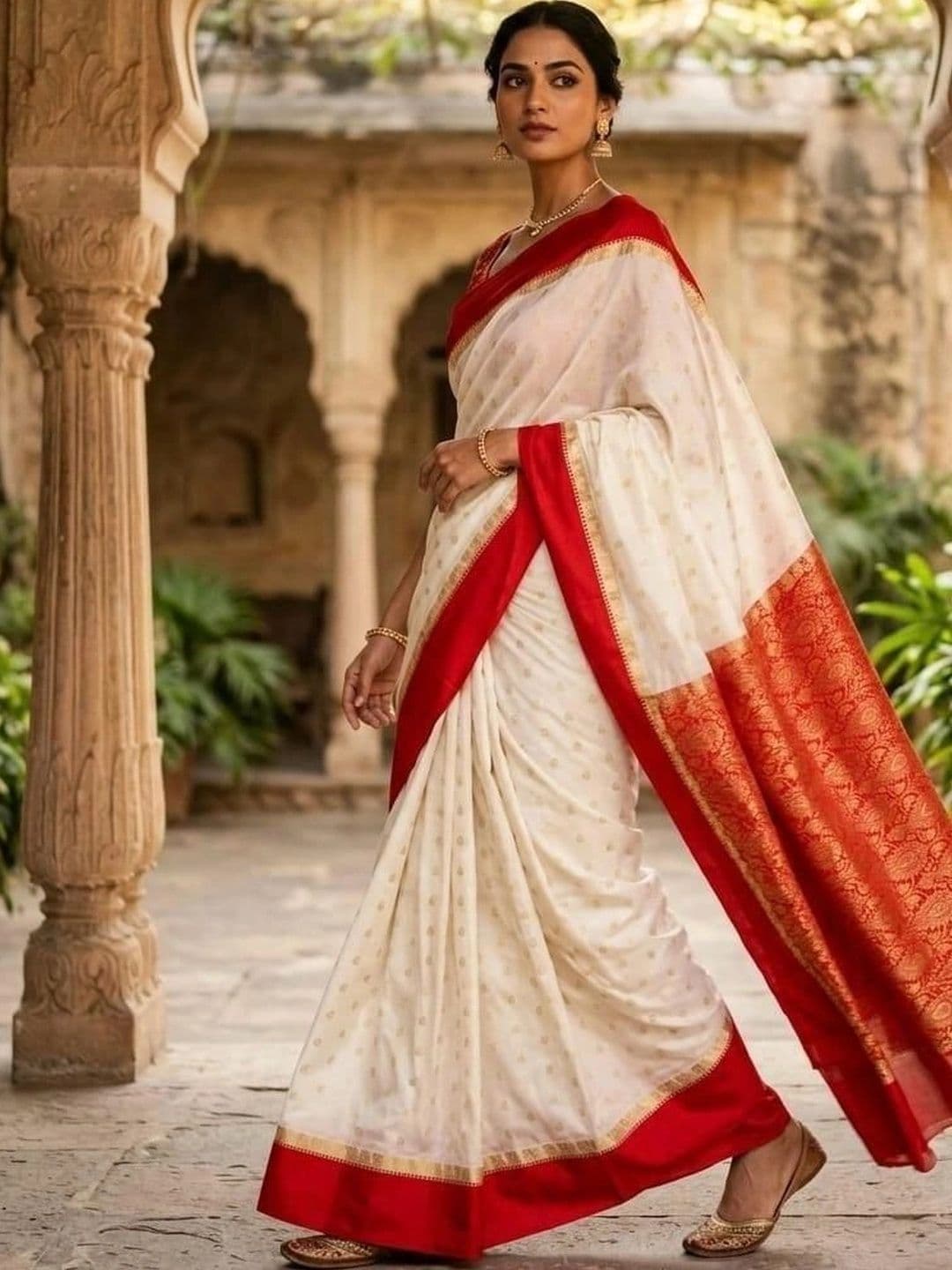 Silk Loomluxe Zari Art Silk Saree thumbnail 4