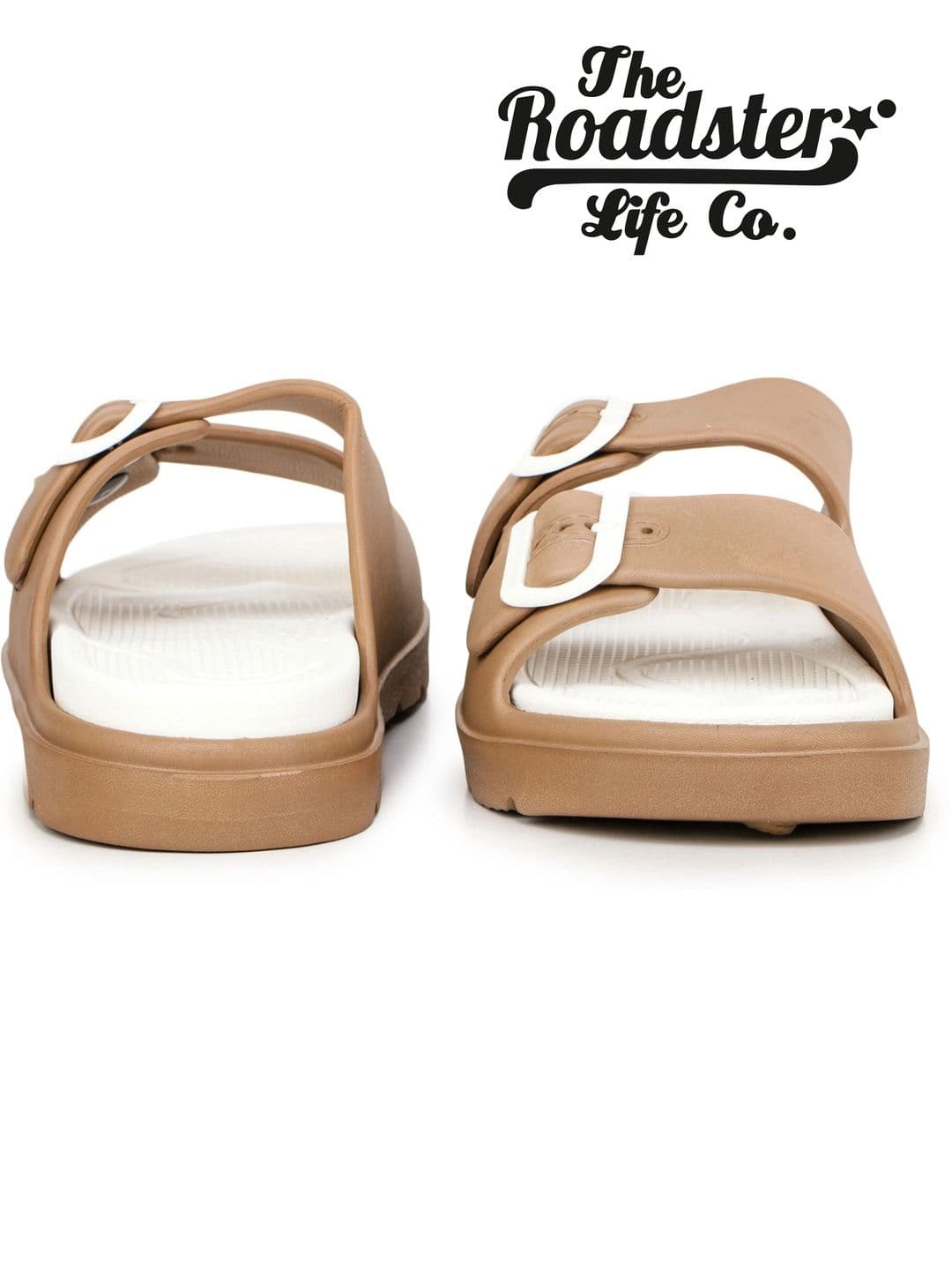The Roadster Lifestyle Co Men Colourblocked Rubber Sliders thumbnail 4