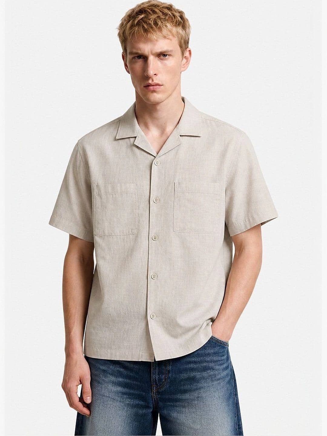 Snitch Men Boxy Casual Shirt - view 1