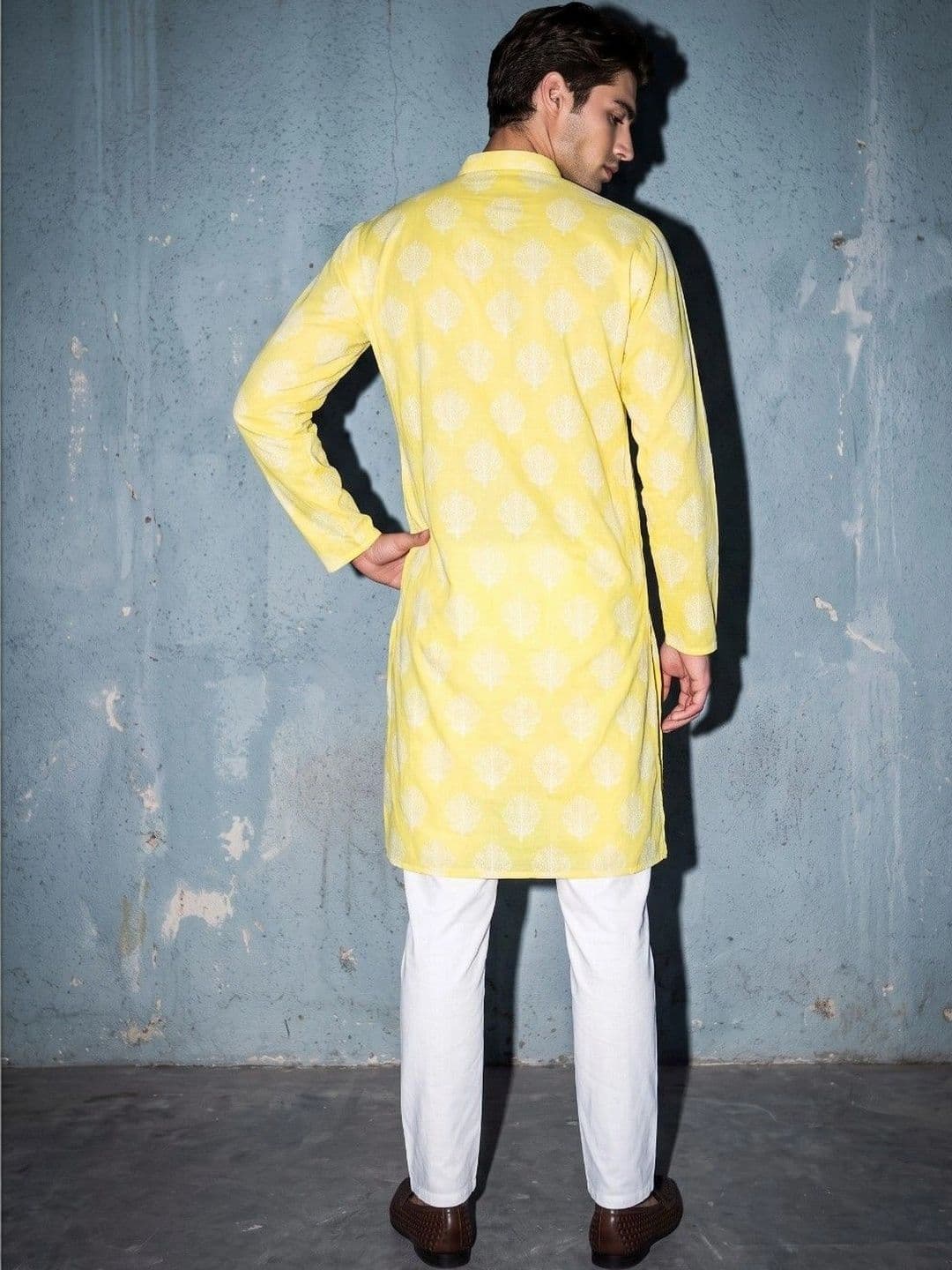 DRIP CHOWK Men Ethnic Motifs Printed Kurta thumbnail 3