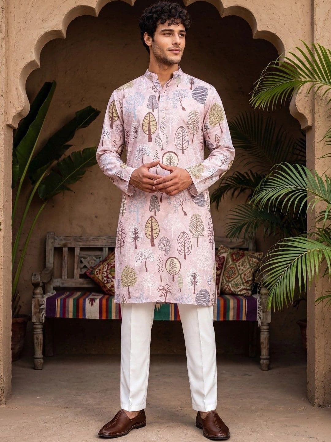 DRIP CHOWK Men Printed Kurta thumbnail 4