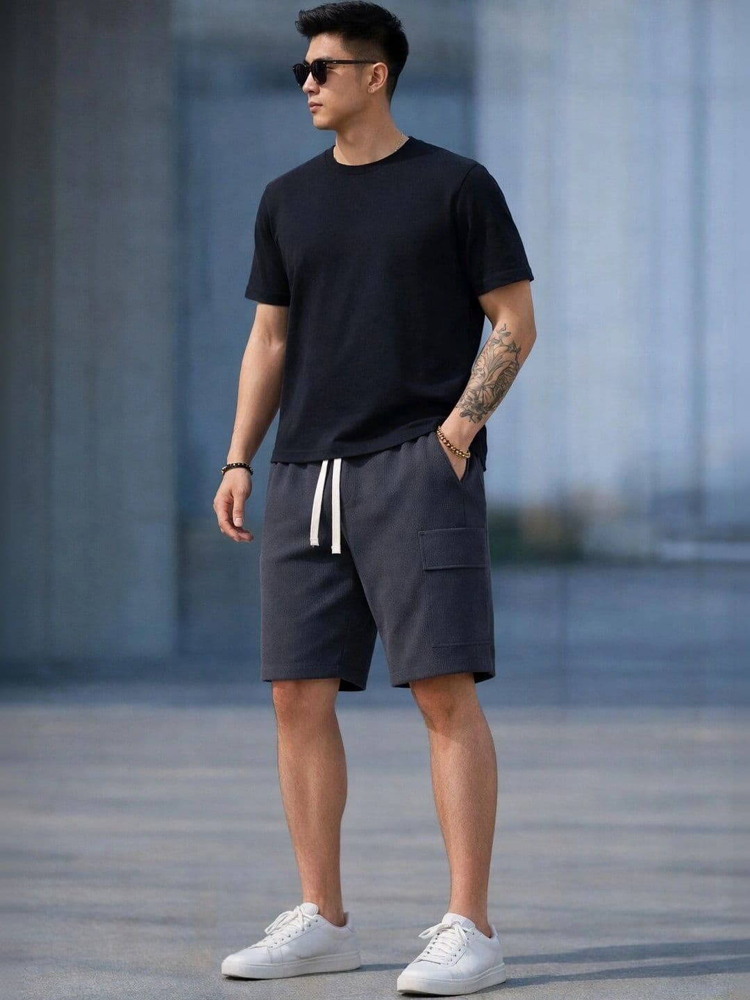 Mast & Harbour Men Shorts thumbnail 5