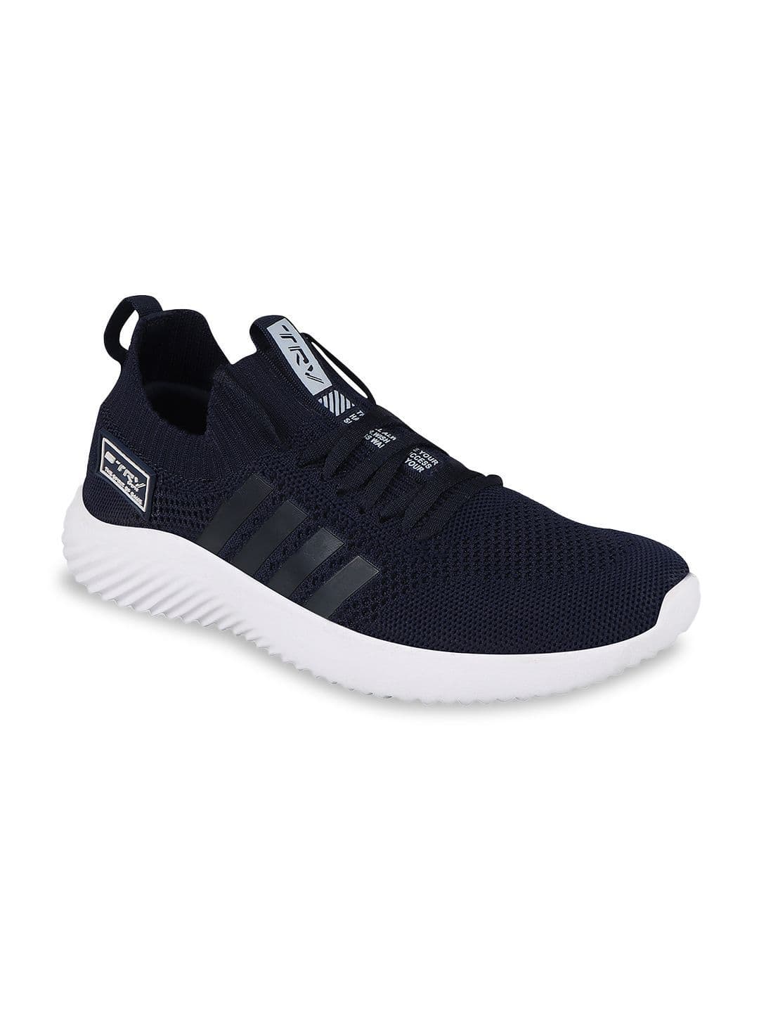 TRV Men Textured Lace-Up Walking Shoes thumbnail 3