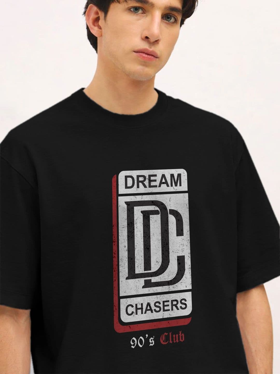 Moda rapido X TOGS & TERRE Men Typography Printed Organic Cotton Blend T-shirt thumbnail 2