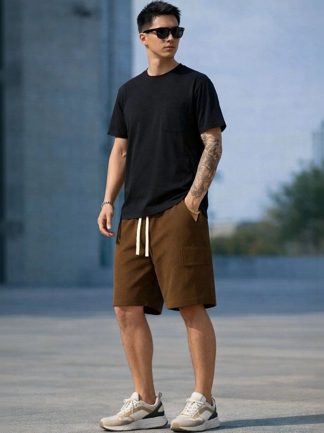 Mast & Harbour Men Cargo Shorts thumbnail 5