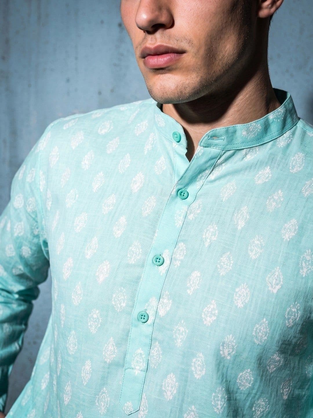 DRIP CHOWK Men Ethnic Motifs Printed Kurta thumbnail 2