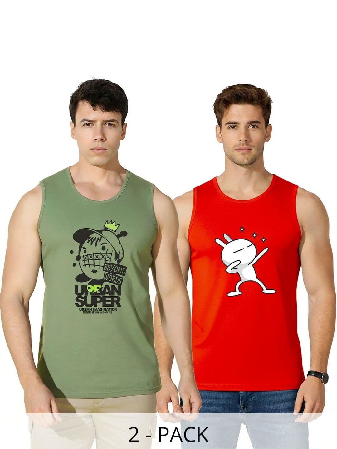 CRYPTIC Men 2 Printed T-shirt - view 1