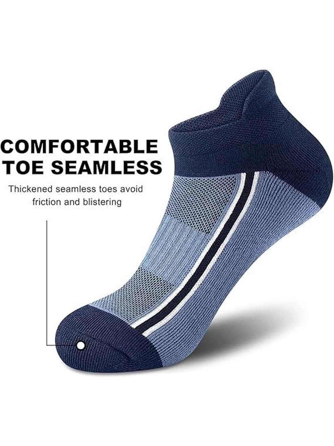 Moda Rapido Men Pack of 5 Cotton Blend Patterned Ankle Length Socks thumbnail 5