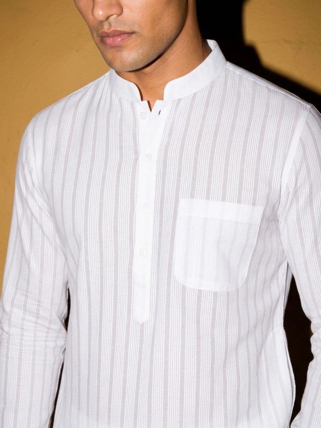 DRIP CHOWK Men Striped Kurta thumbnail 4