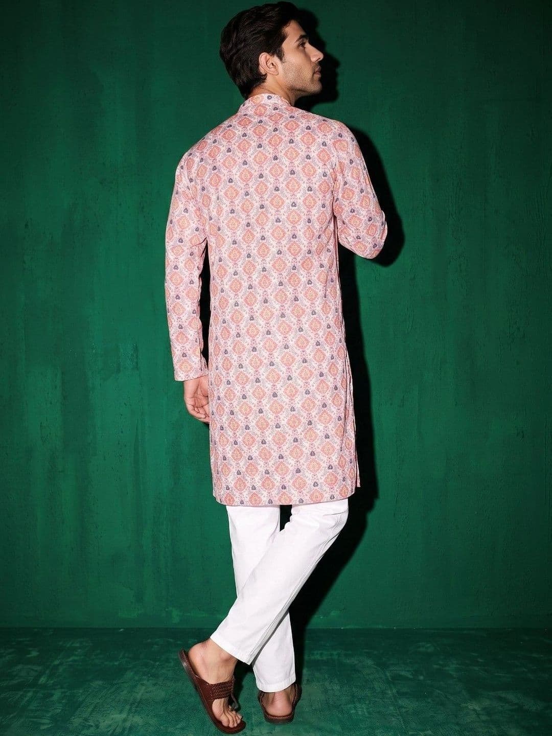 DRIP CHOWK Men Ethnic Motifs Printed Kurta thumbnail 3