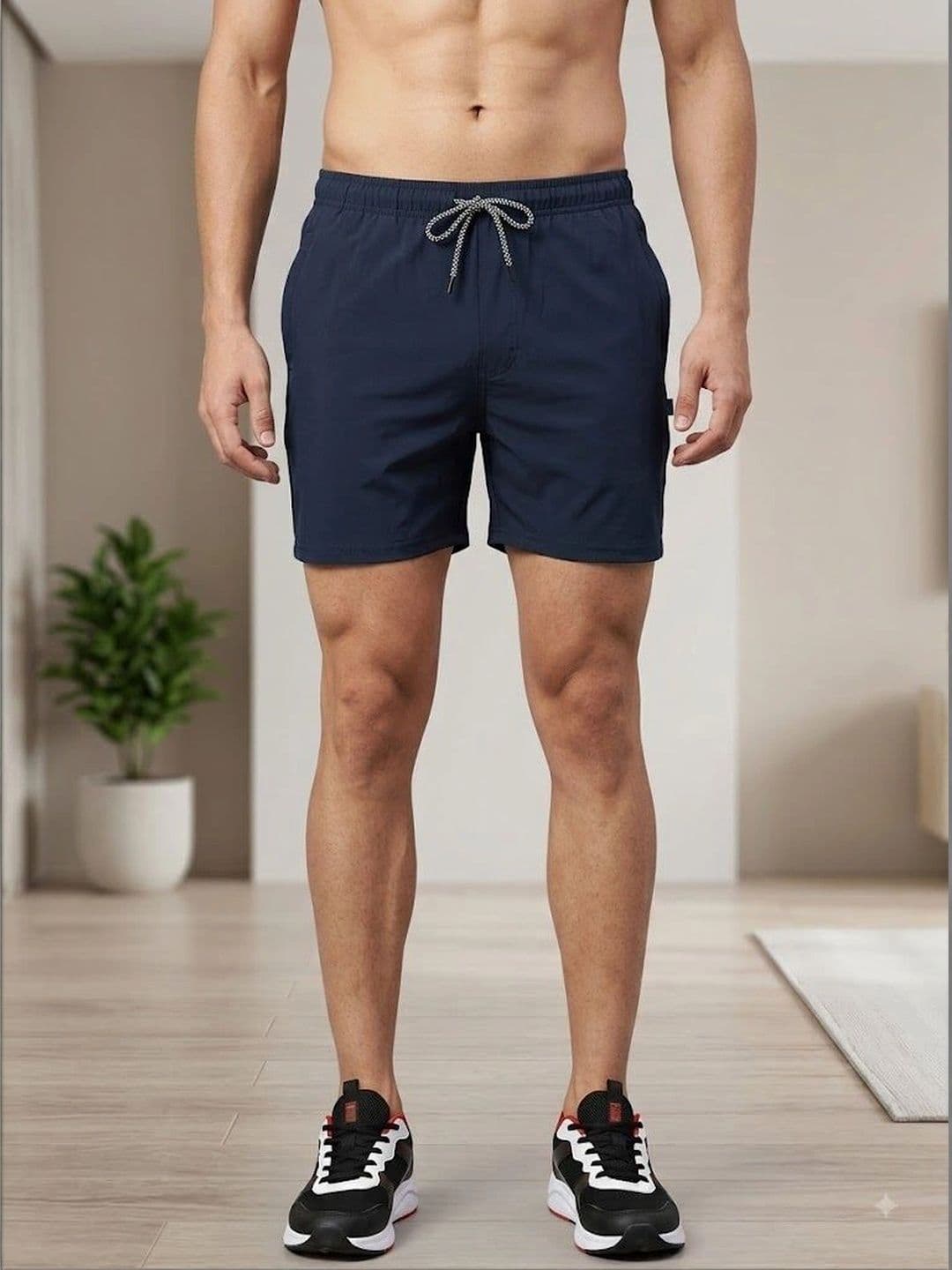 Zaahii Striped Thigh Length Boxers - view 1