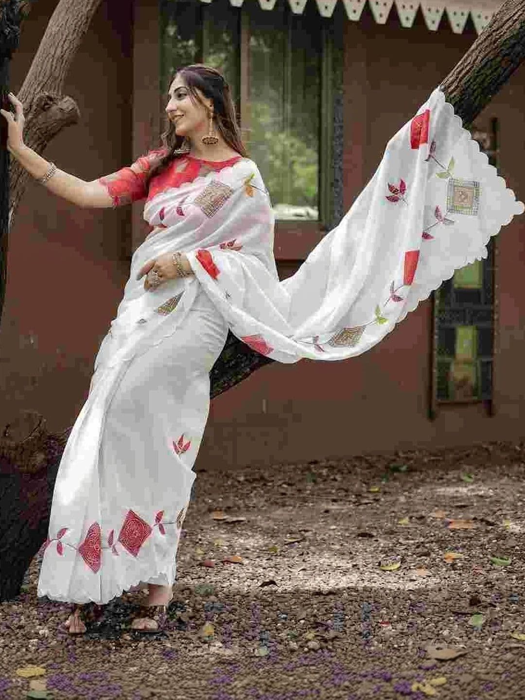 Moda Rapido Silk Blend Kanjeevaram Saree thumbnail 6