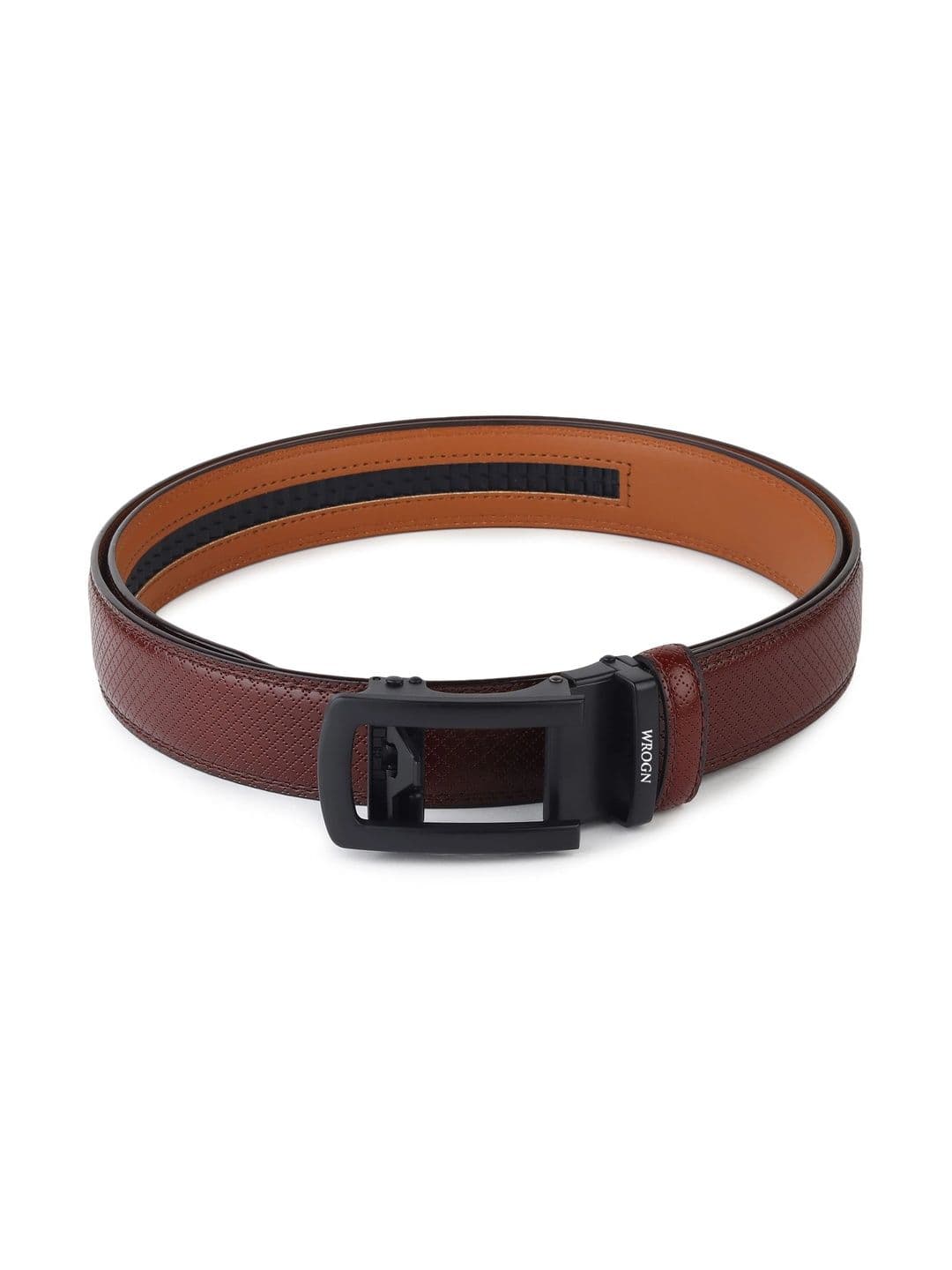 WROGN Men Textured PU Belt thumbnail 4