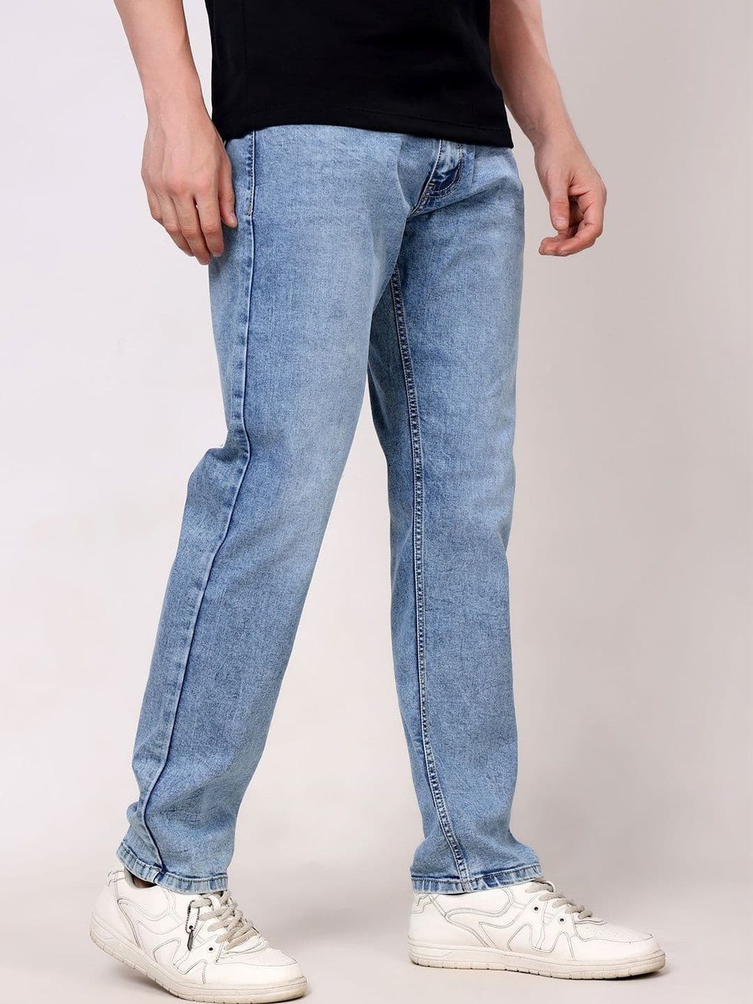 Stylox Men Slim Fit Mid-Rise Jeans thumbnail 6