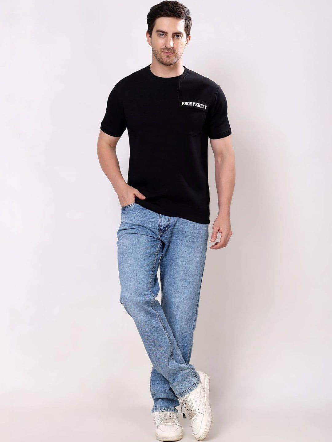 Stylox Men Slim Fit Mid-Rise Jeans thumbnail 5