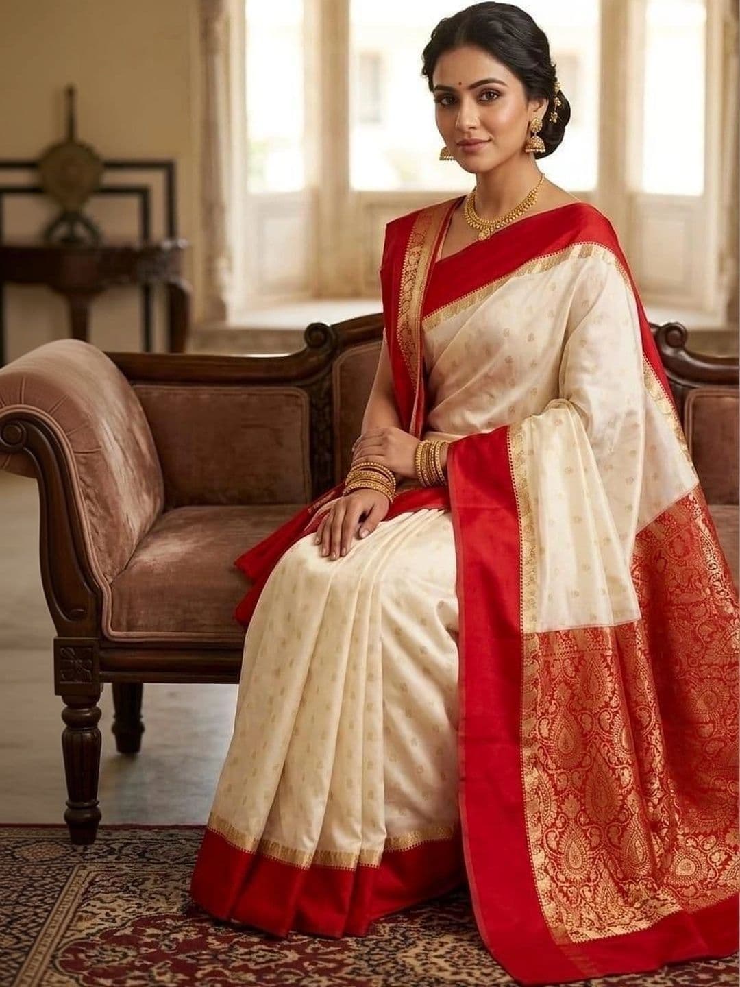 Silk Loomluxe Zari Art Silk Saree thumbnail 6
