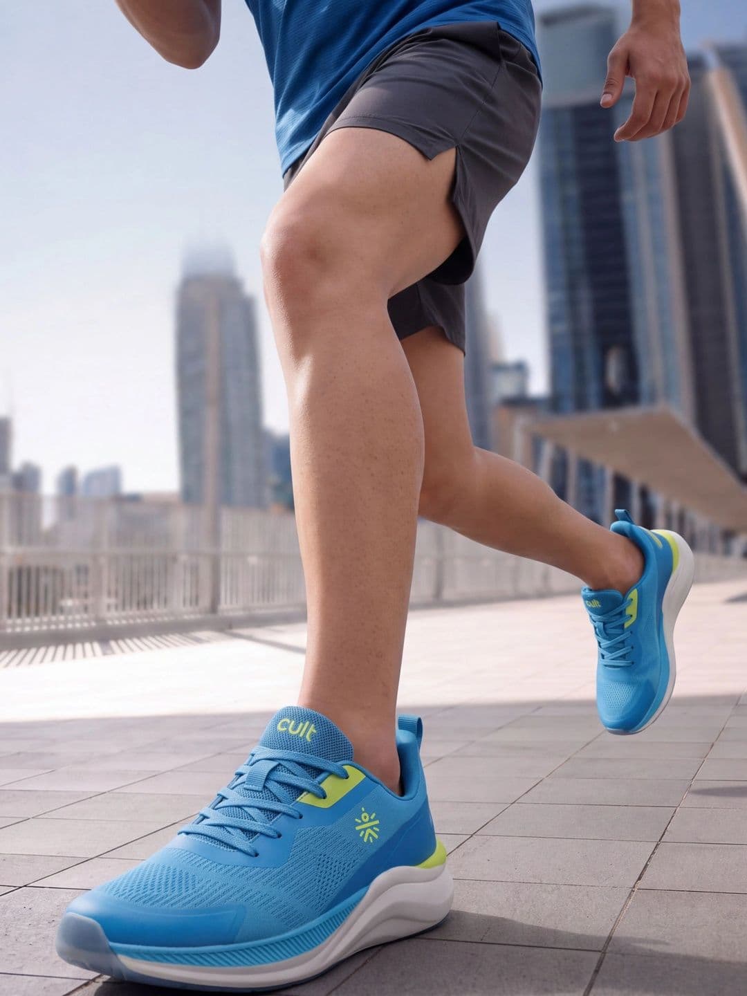 CULT Men FlowVolt Running Shoes - Royal Blue thumbnail 3