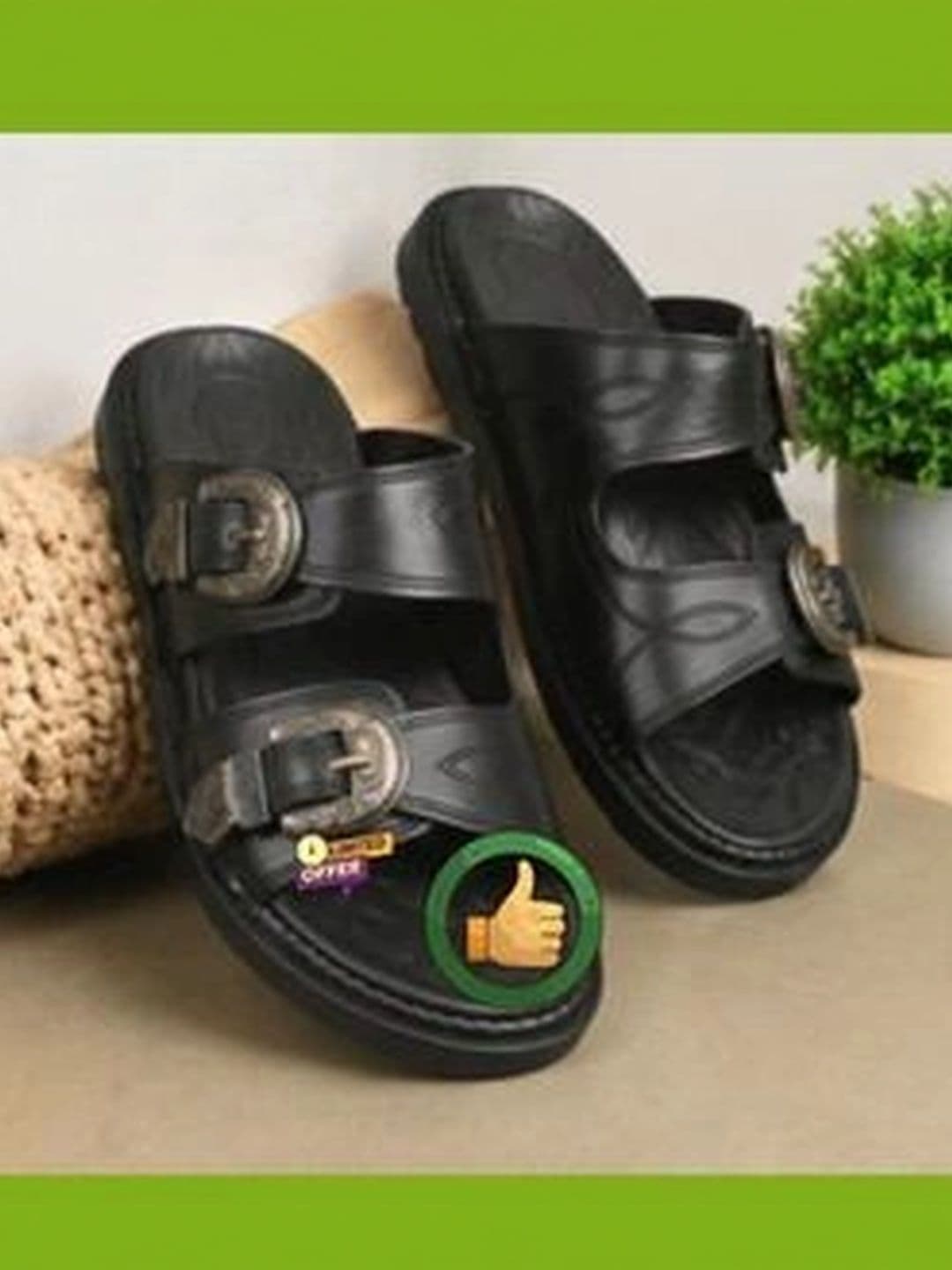 WALK WISE Men Embellished Sliders thumbnail 5