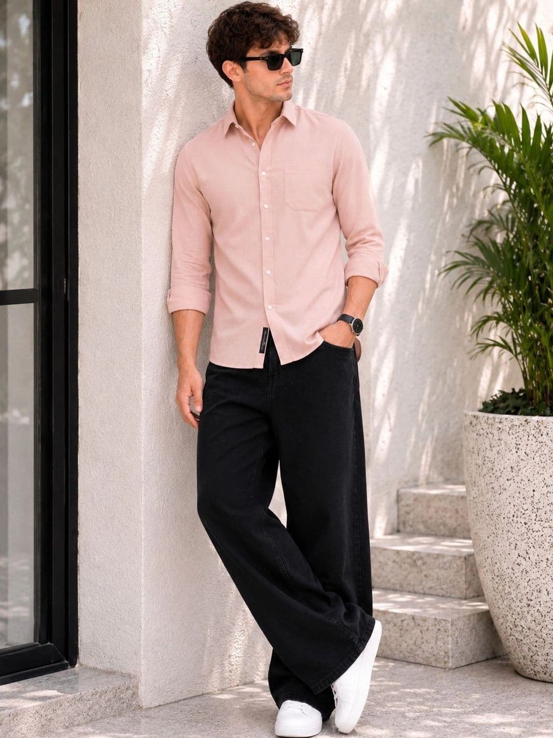 HERE&NOW Men Comfort Casual Shirt thumbnail 2