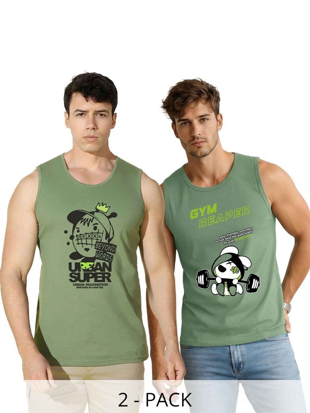 CRYPTIC Men 2 Printed T-shirt - view 1