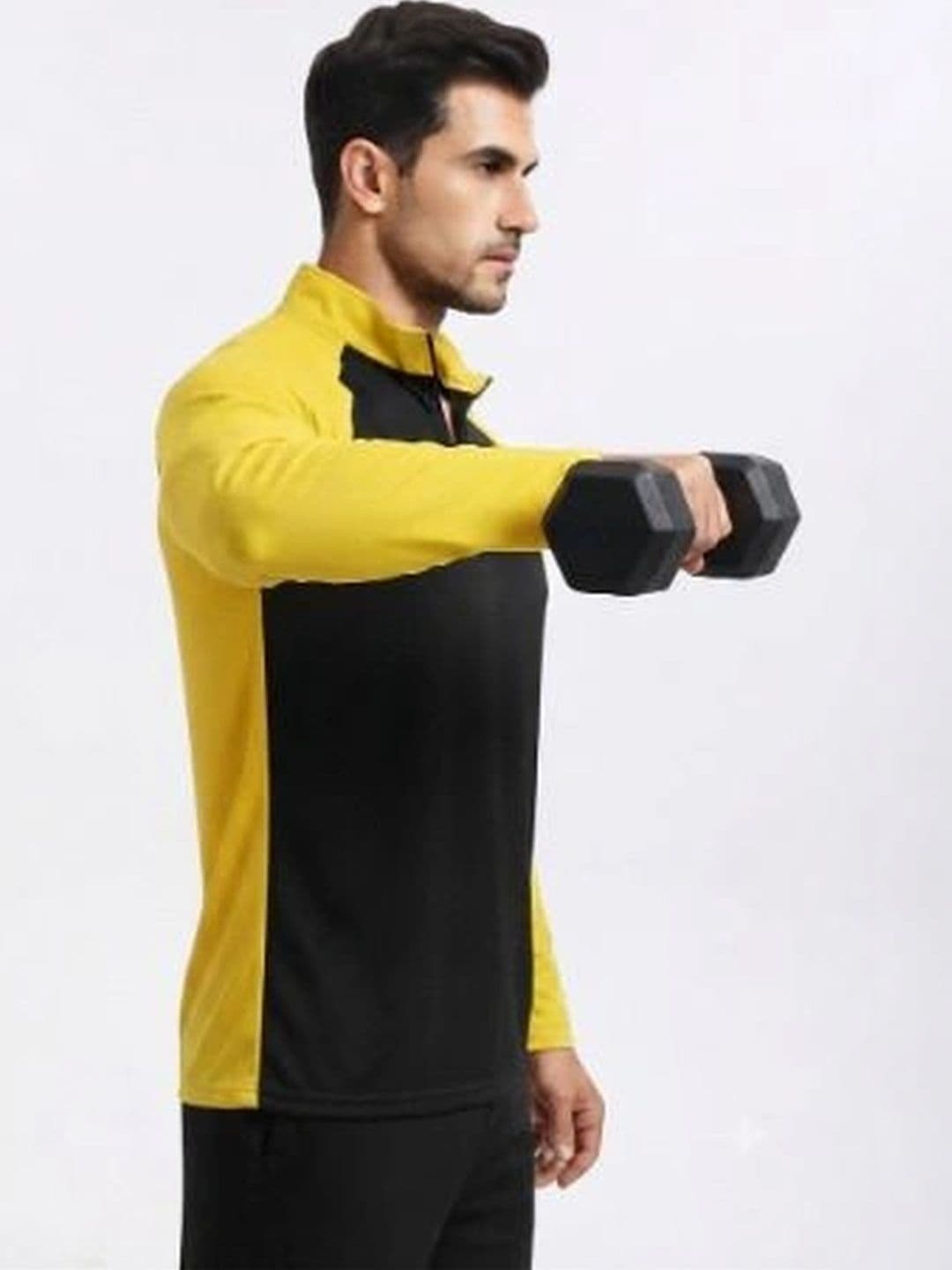 HILL 7 Men Colourblocked T-shirt thumbnail 2