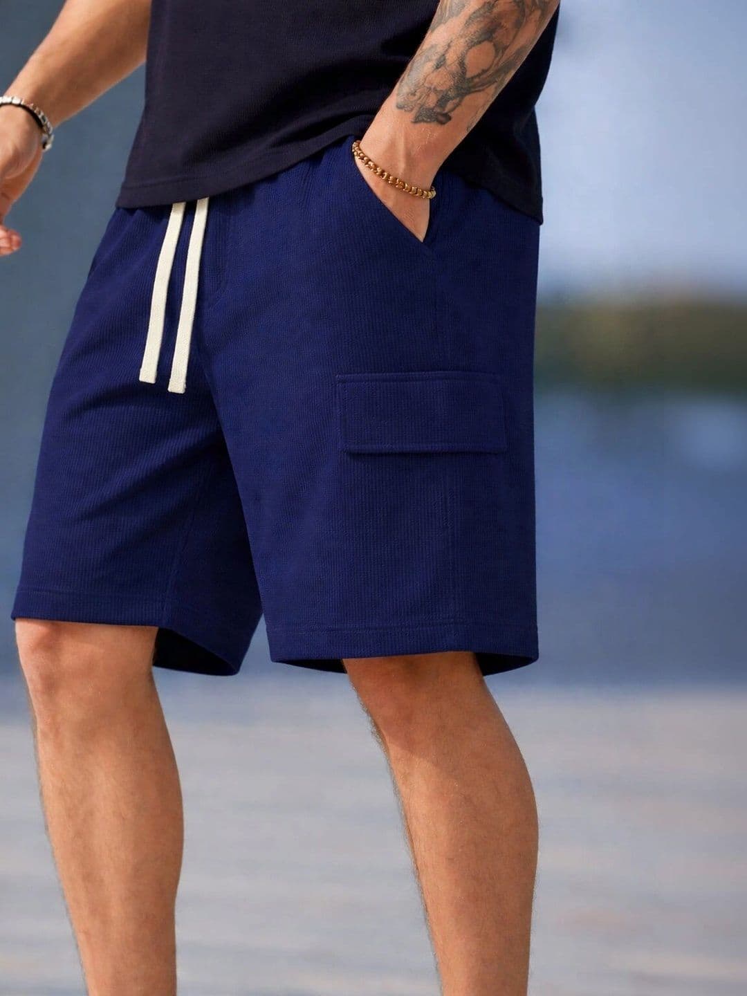 Mast & Harbour Men Cargo Shorts thumbnail 4