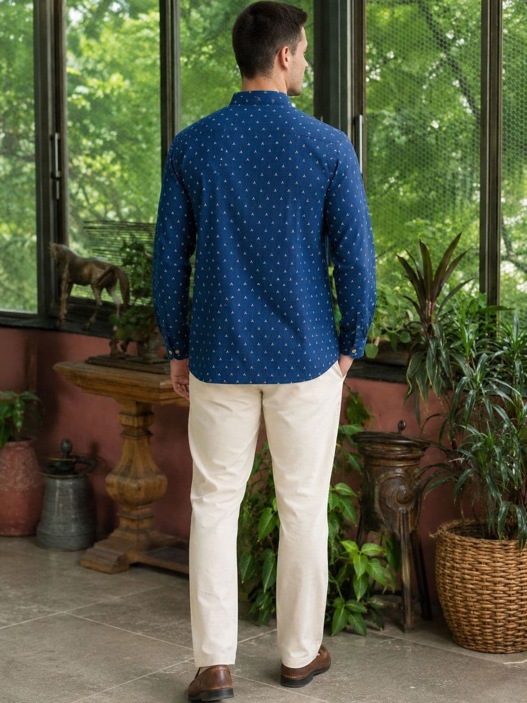Anouk Men Ethnic Motifs Printed Kurta thumbnail 6