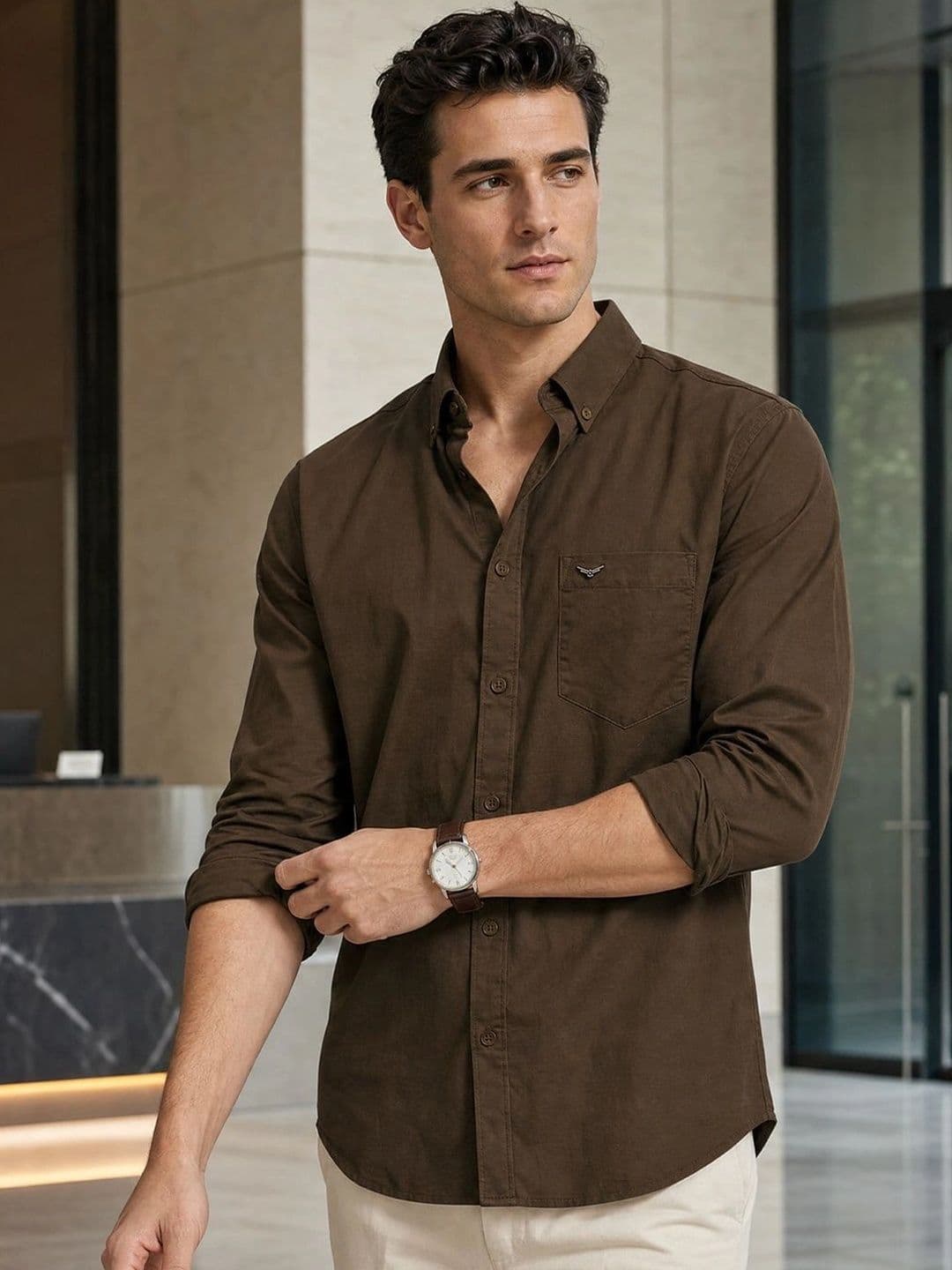 NOBERO Men Classic Casual Shirt - view 1