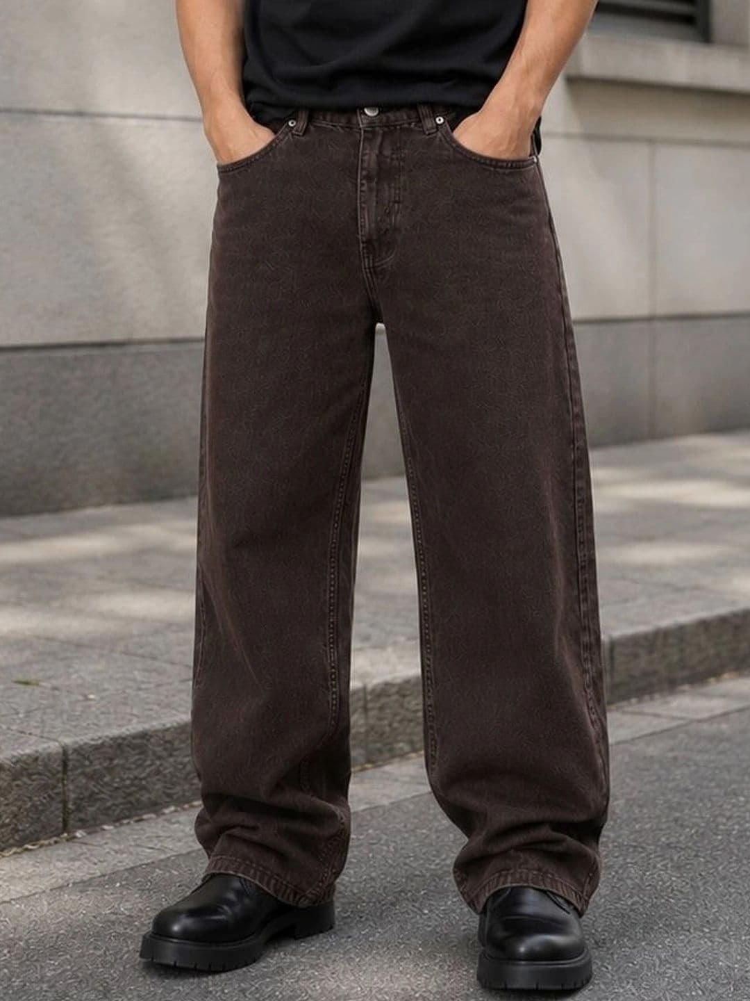 MQ Denim Men Straight Fit Mid-Rise Jeans - view 1