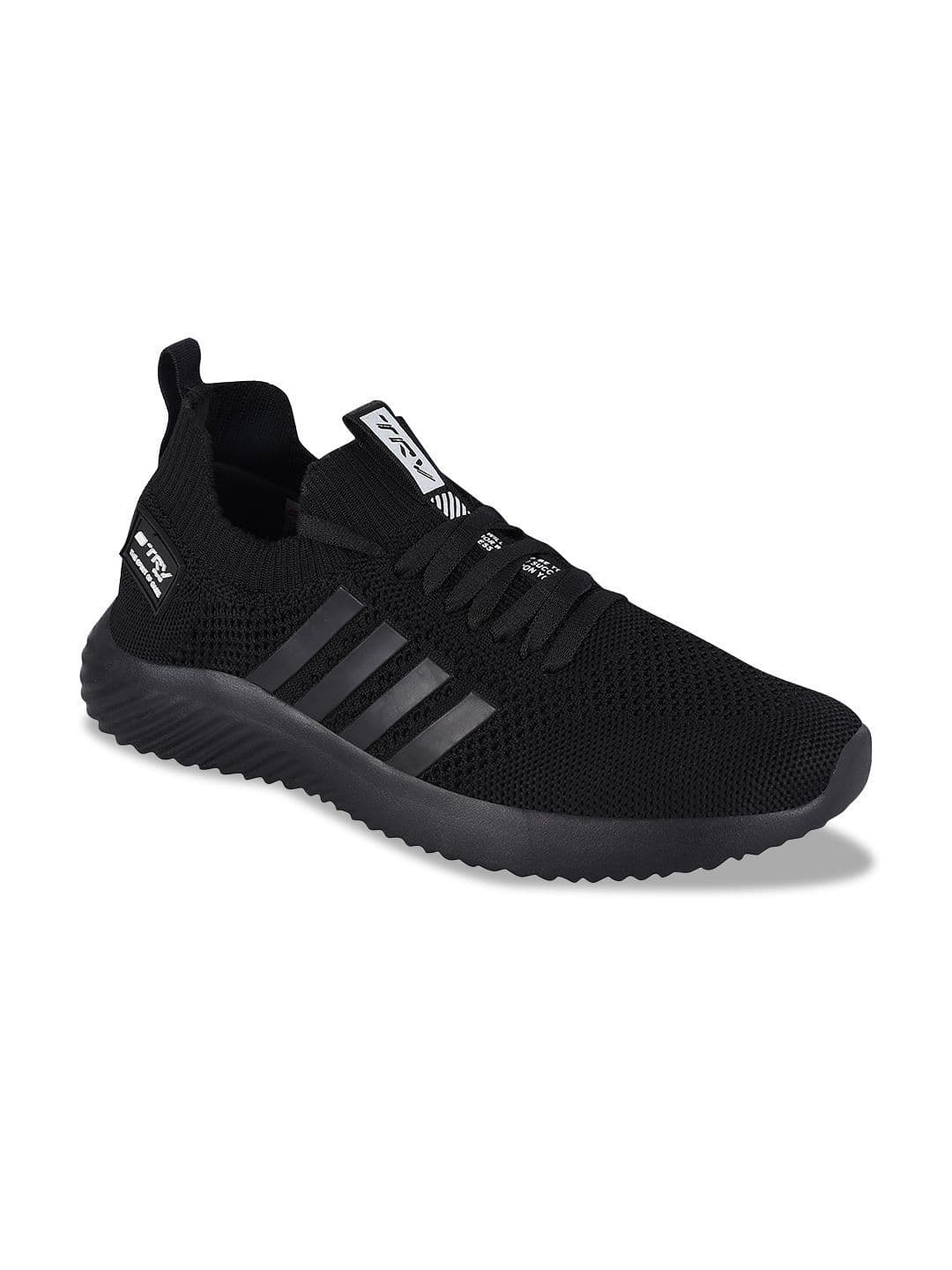 TRV Men Textured Lace-Up Walking Shoes thumbnail 2