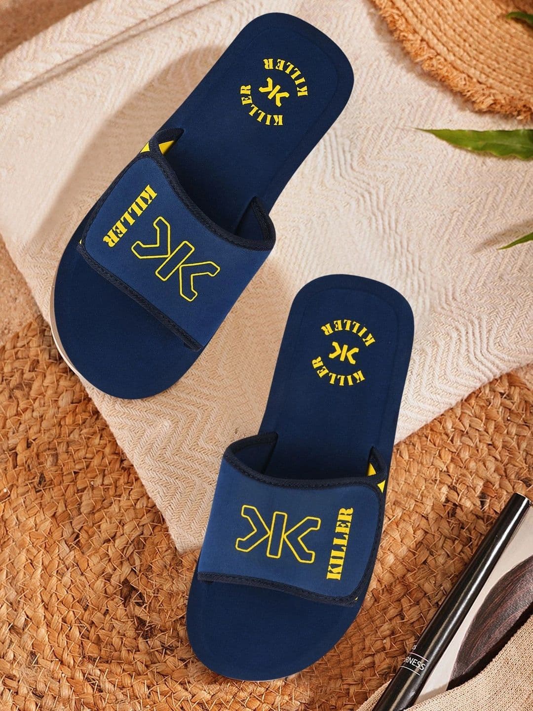 Killer Men Printed Sliders - view 1
