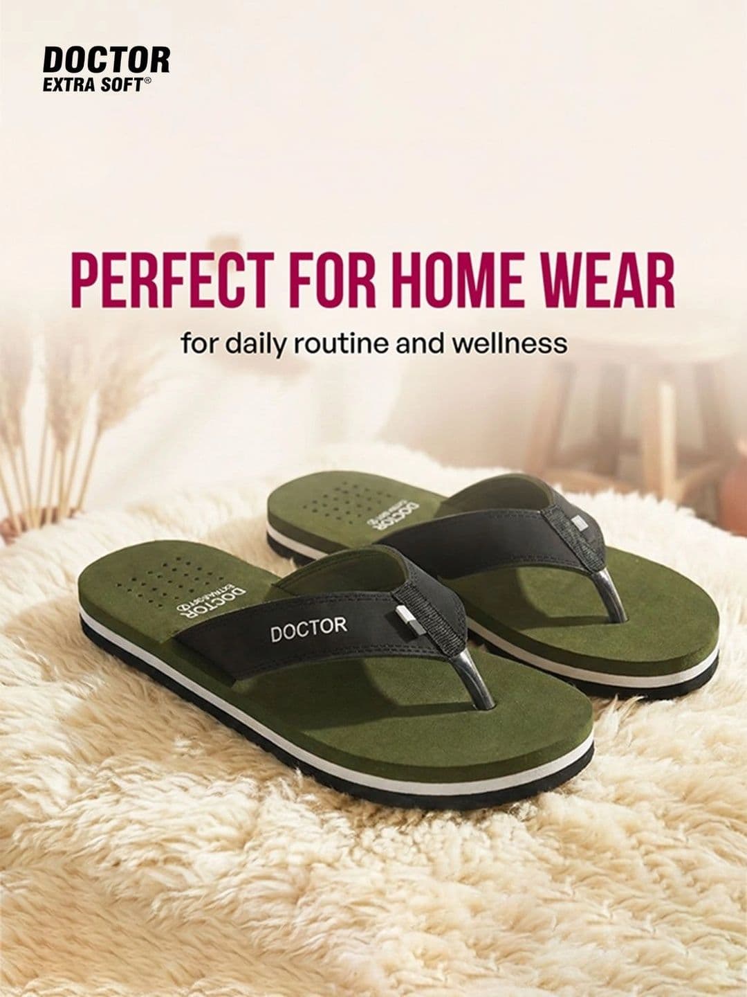 DOCTOR EXTRA SOFT Men Orthopedic Non-Slip Thong Flip-Flops thumbnail 7