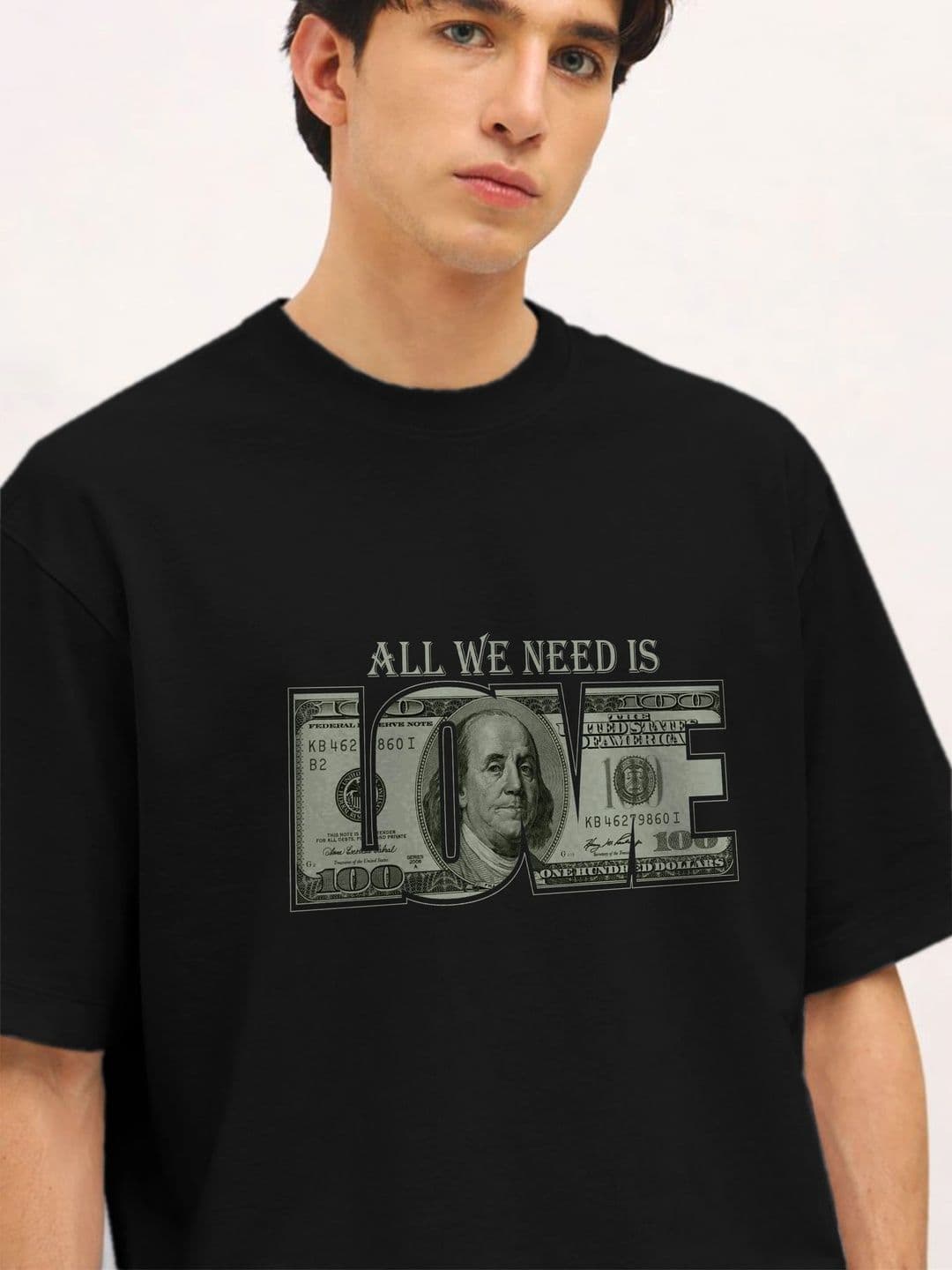 Moda rapido X TOGS & TERRE Men Typography Printed Organic Cotton Blend T-shirt thumbnail 3