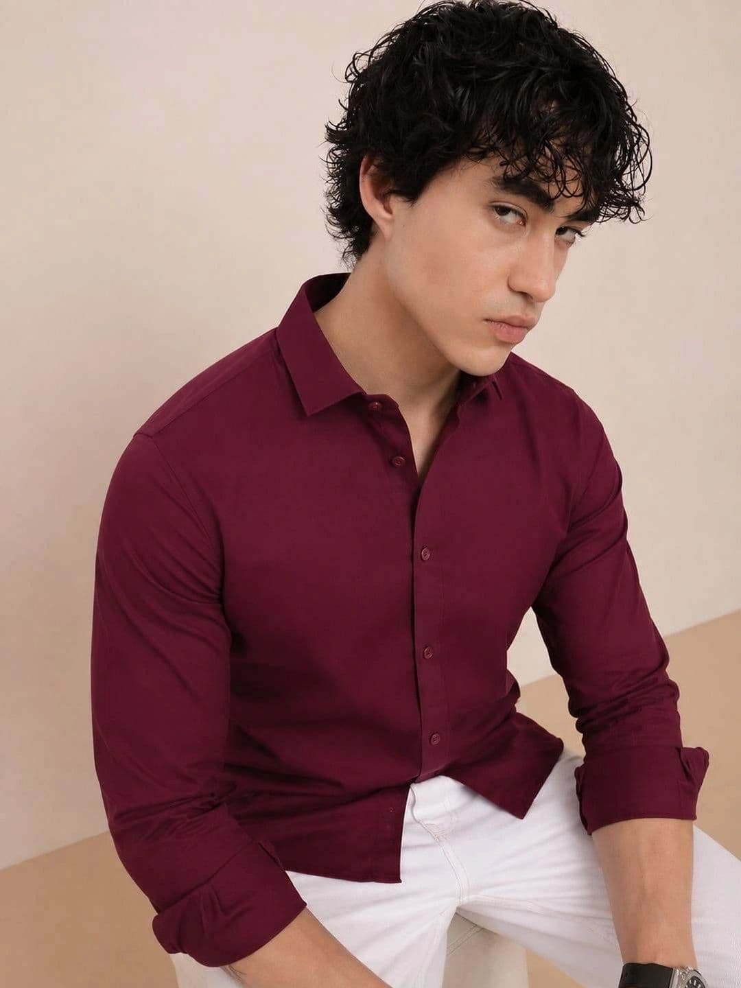 Lee Cross Men Slim Fit Casual Shirt thumbnail 5