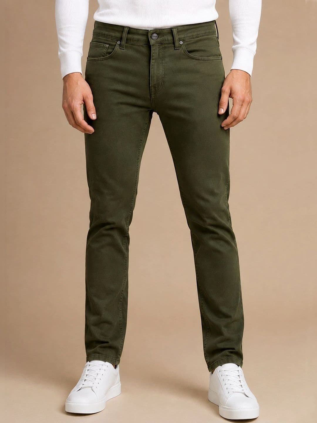 Chennis Men Slim Fit Mid-Rise Stretchable Jeans - view 1
